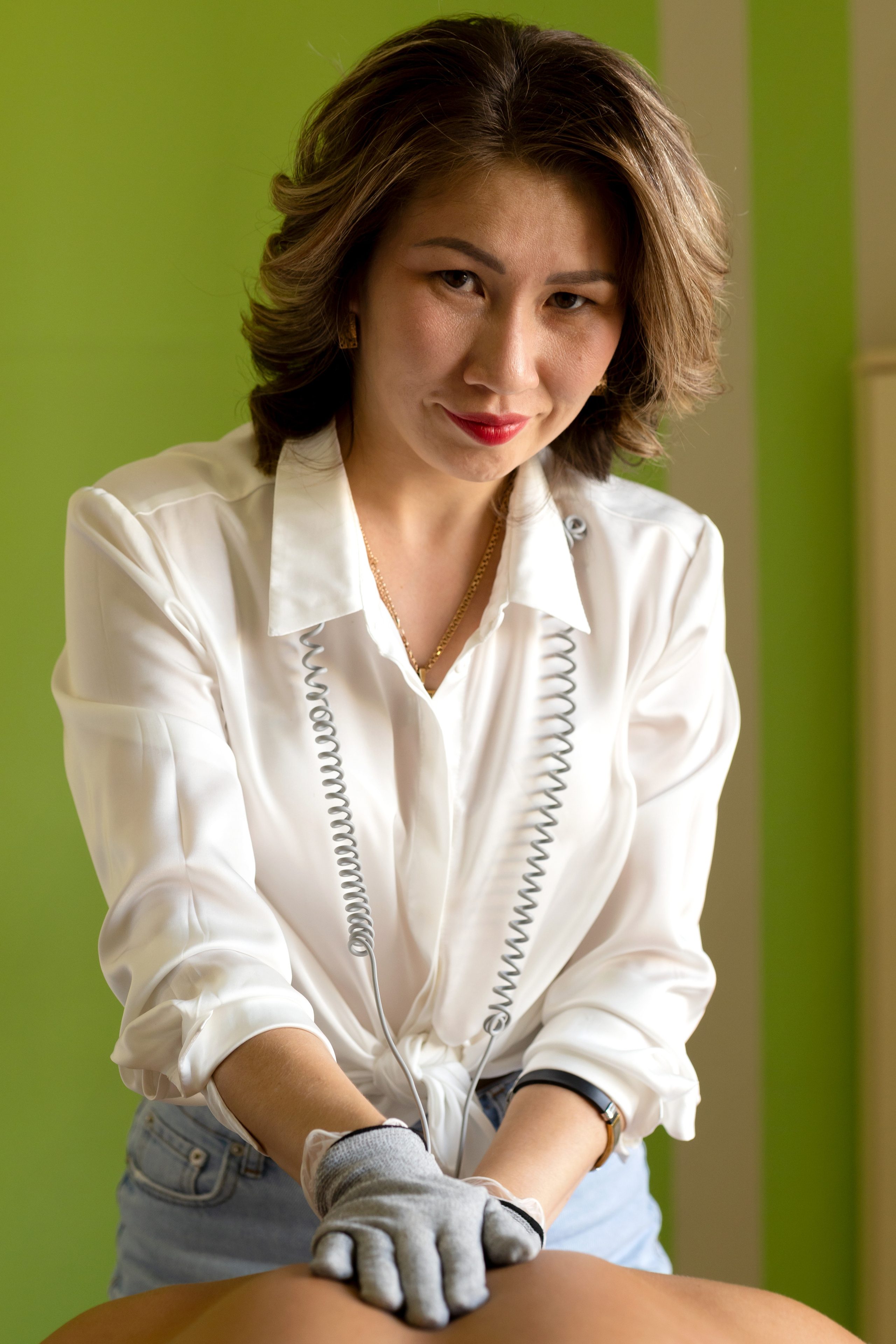 Айжана. Электромассаж. Портретная и индивидуальная фотосъёмка в Граце и Тюмени