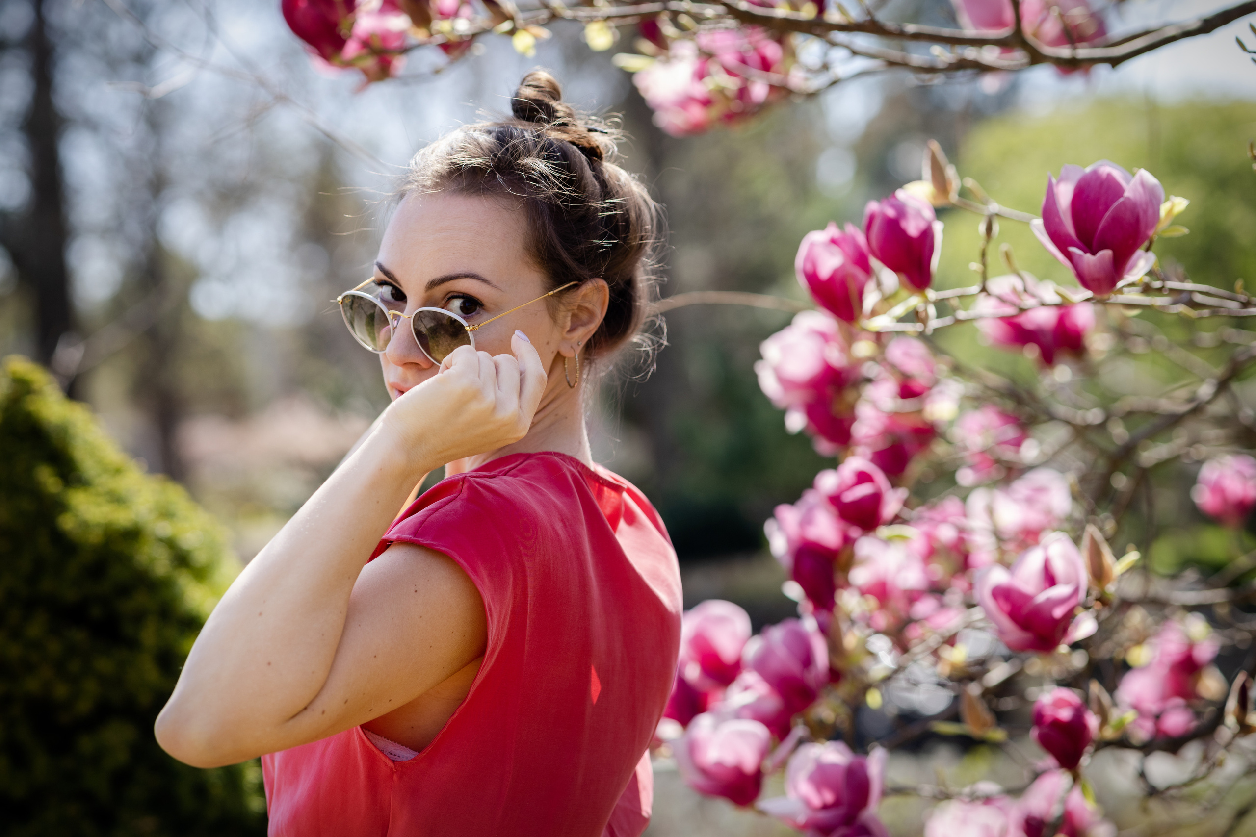 Татьяна и весна. Портретная и индивидуальная фотосъёмка в Граце и Тюмени