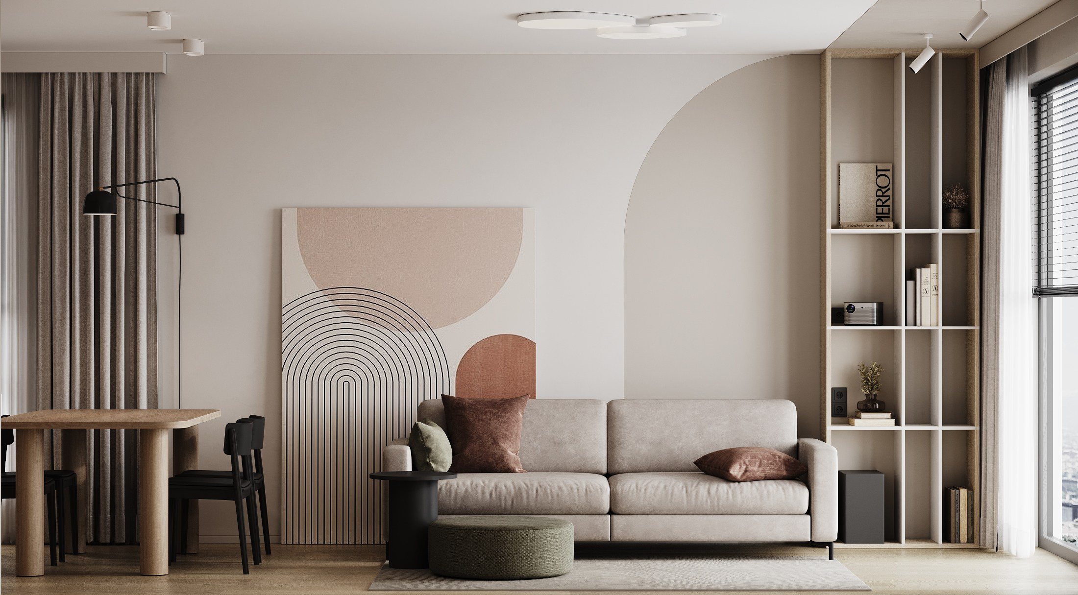 Зеленый след. MIRRO STUDIO Дизайн интерьера и реализация под ключ Варшава