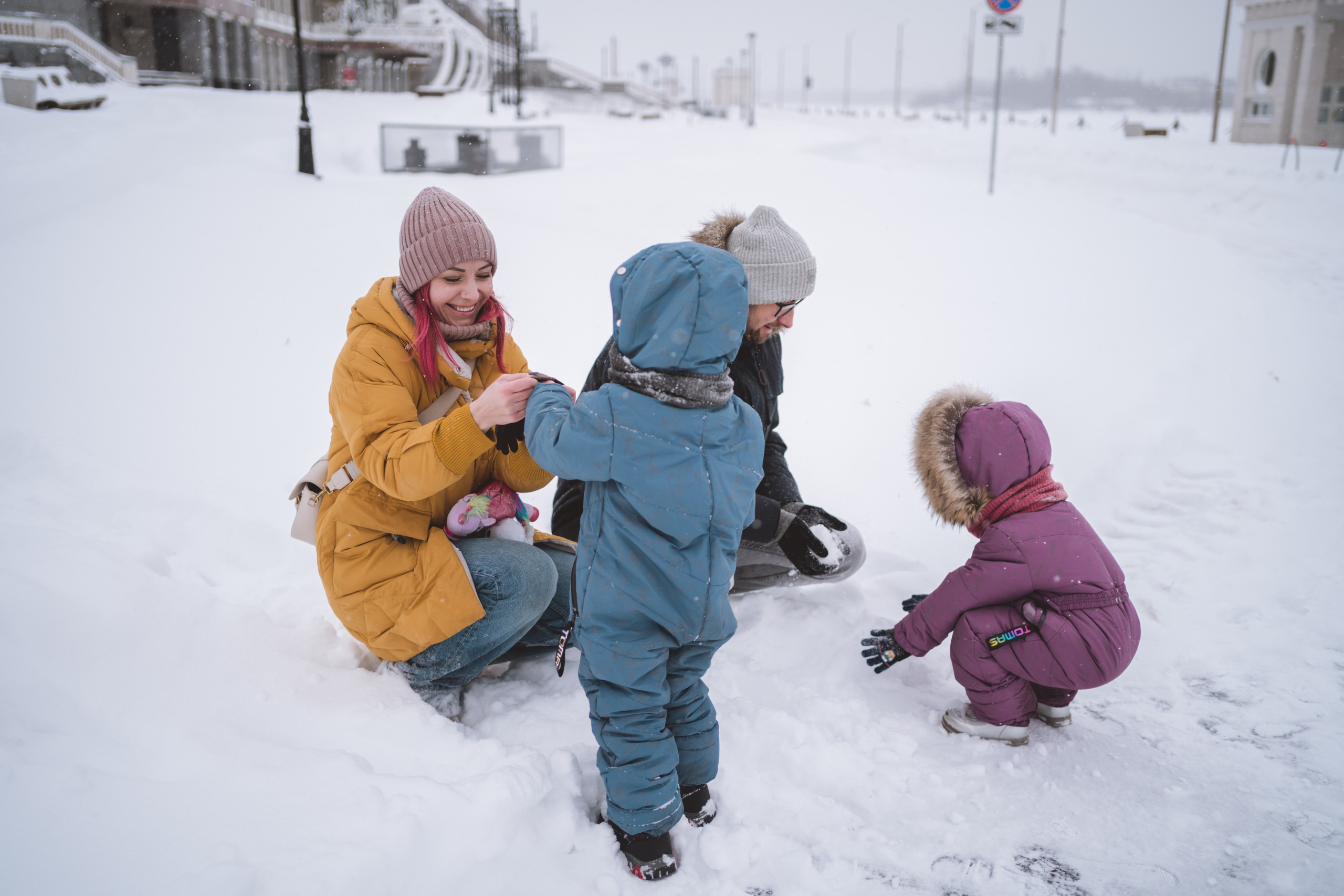 Зимняя. Семейный фотограф Ольга Мишустина в Самаре