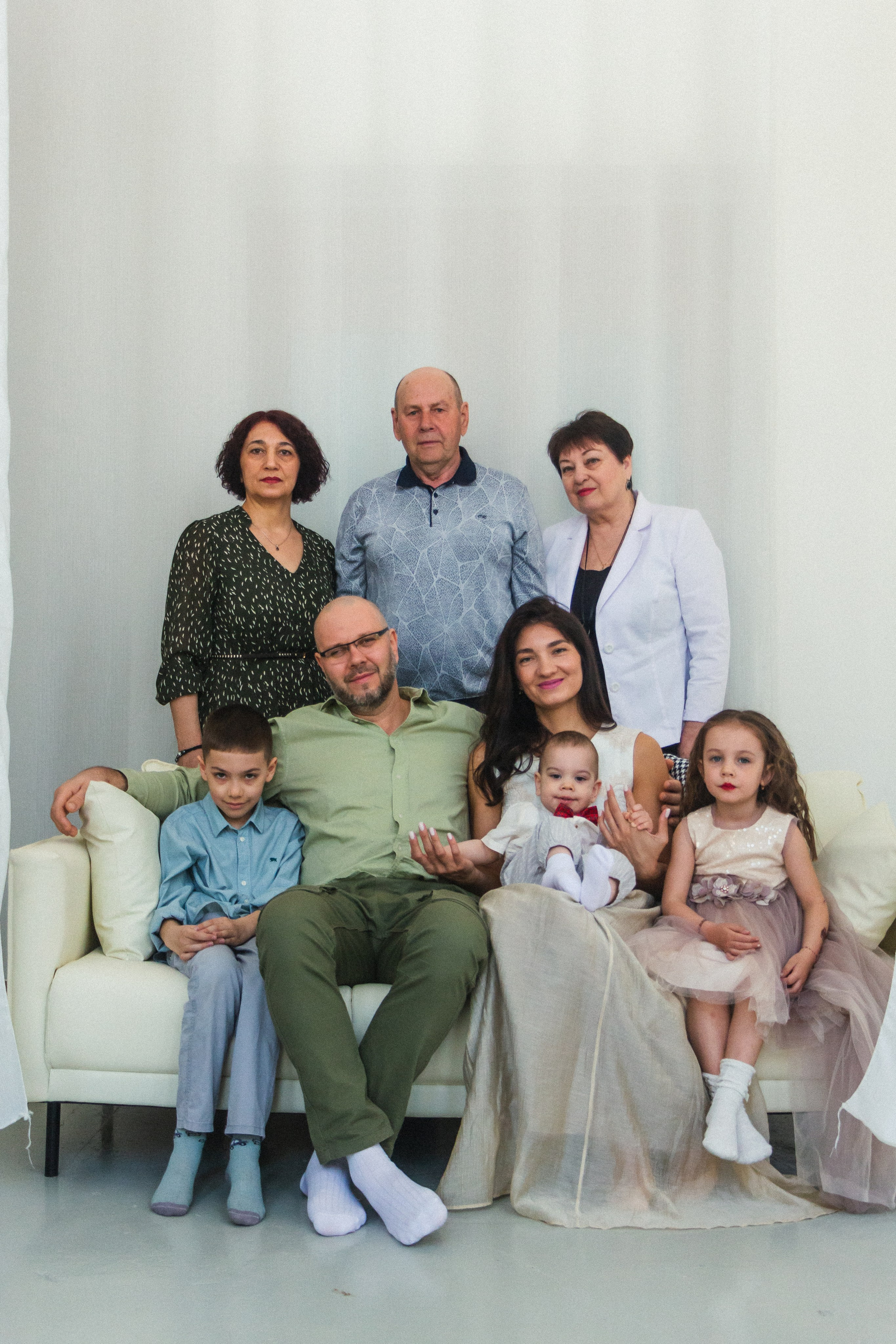 Вика и её семья. Фотограф Благовещенска Яна