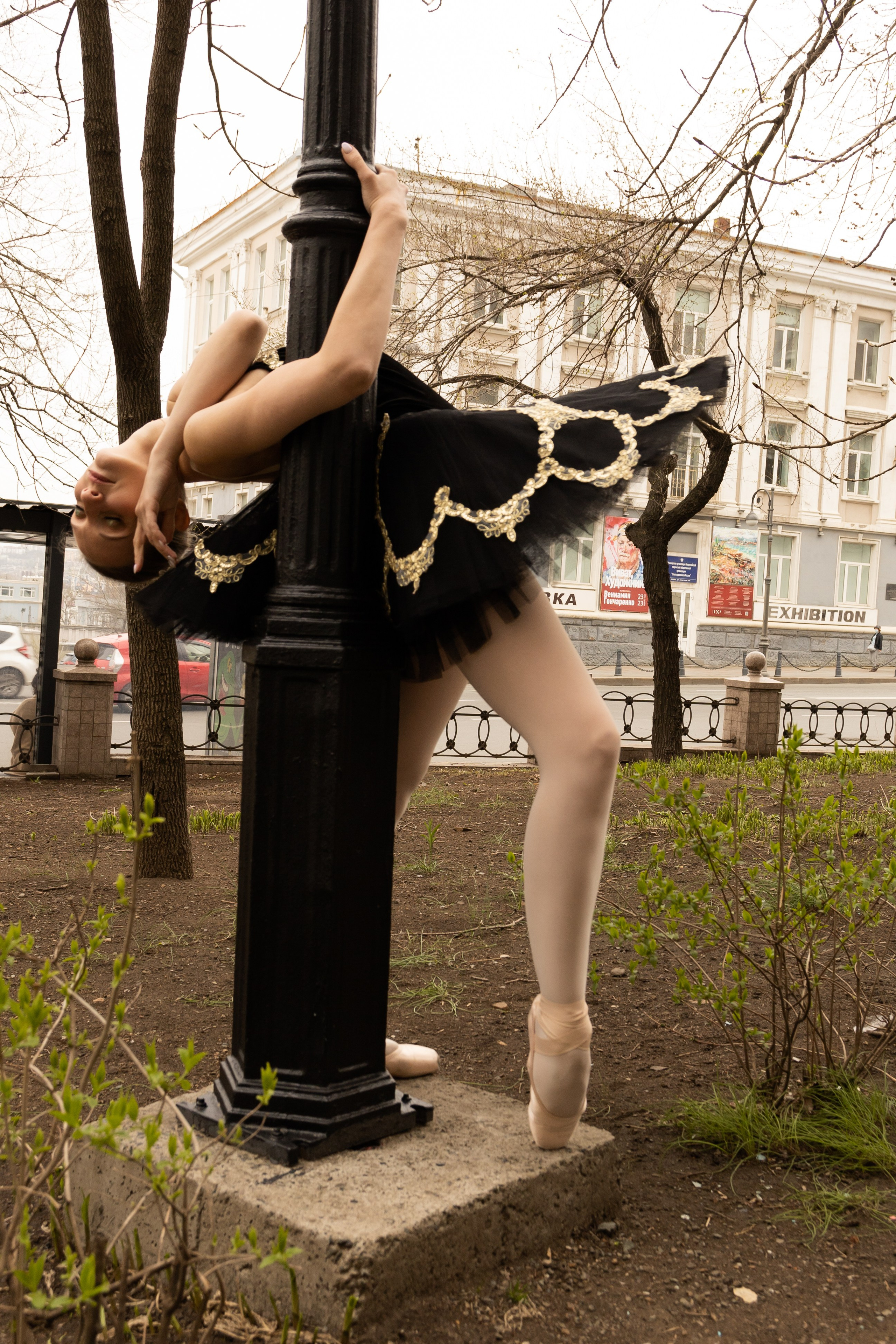 Балерина в городе. Фотограф Владивосток