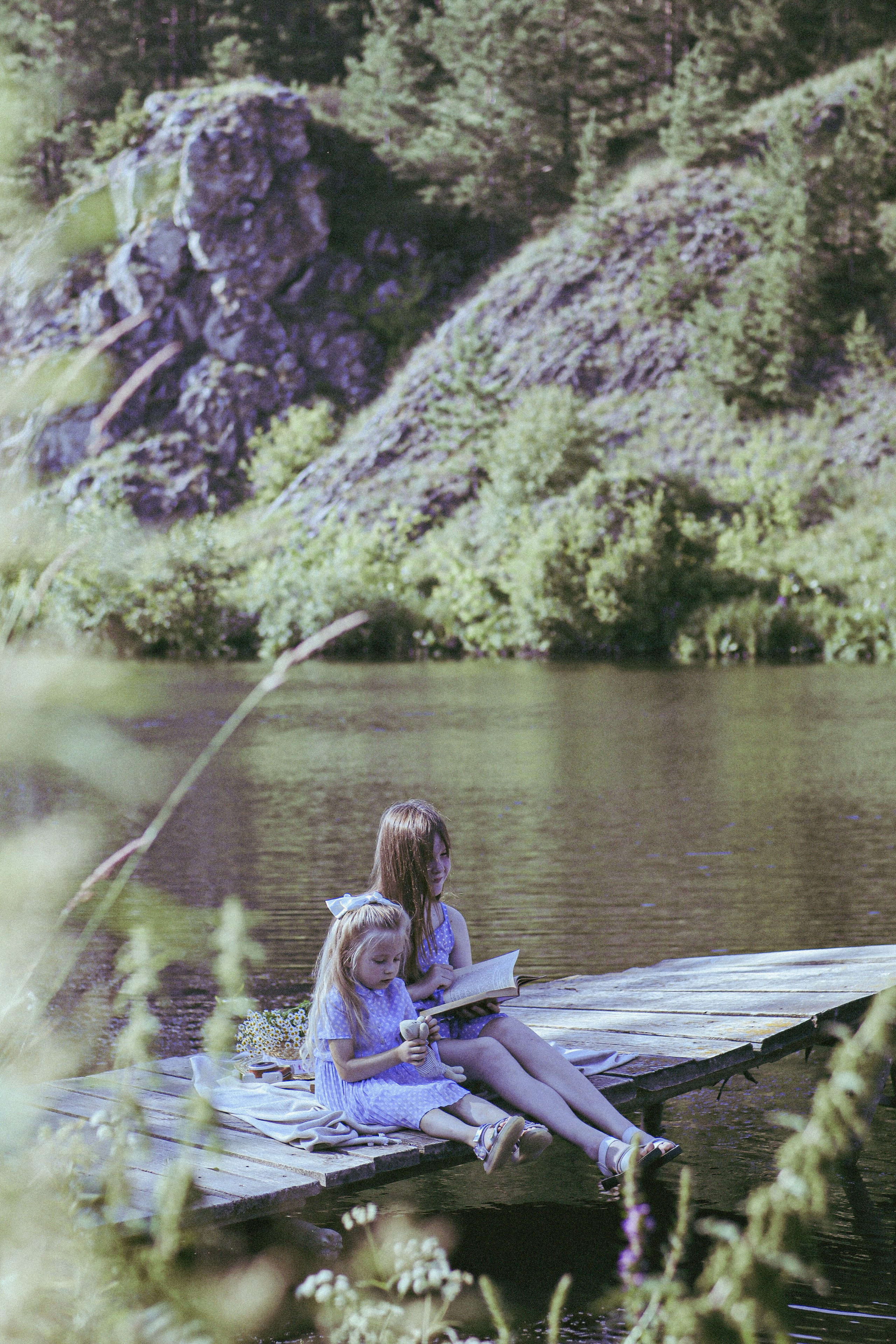 На плотике. София Мазаева