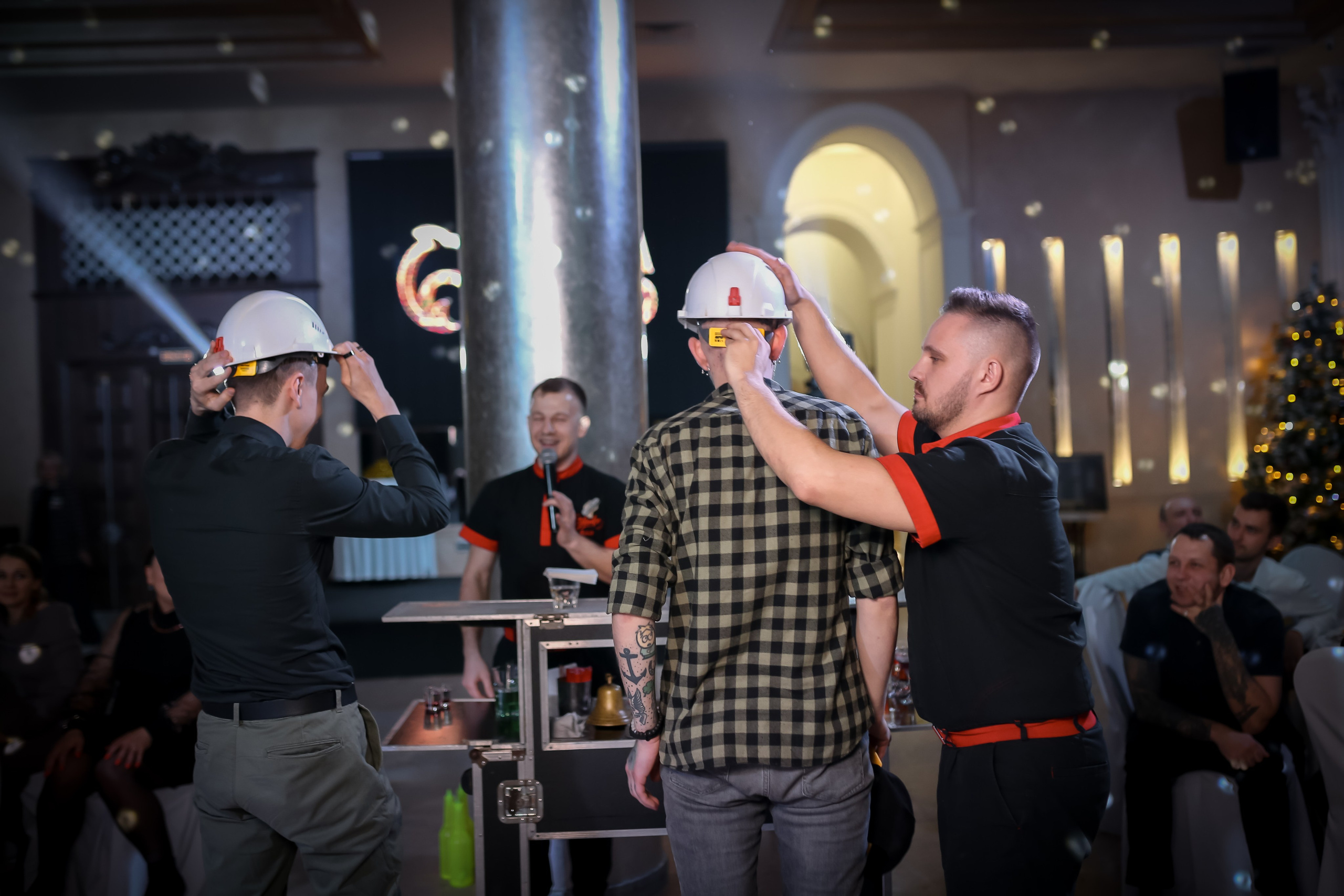 Репортажная фотосъёмка — зимний корпоратив Сималенд