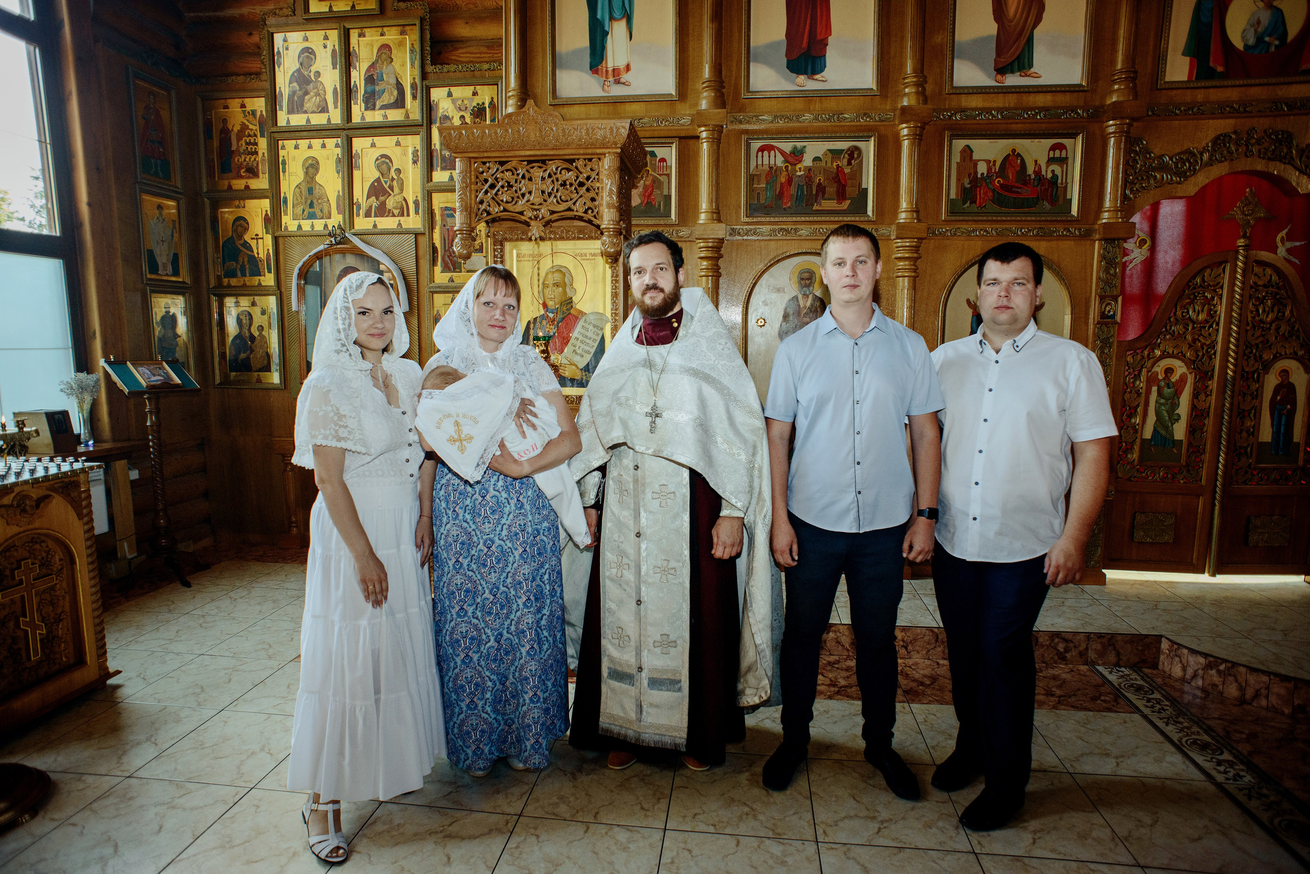 Крещение Алеси. Королева Елена Свадебный и семейный фотограф в Туле