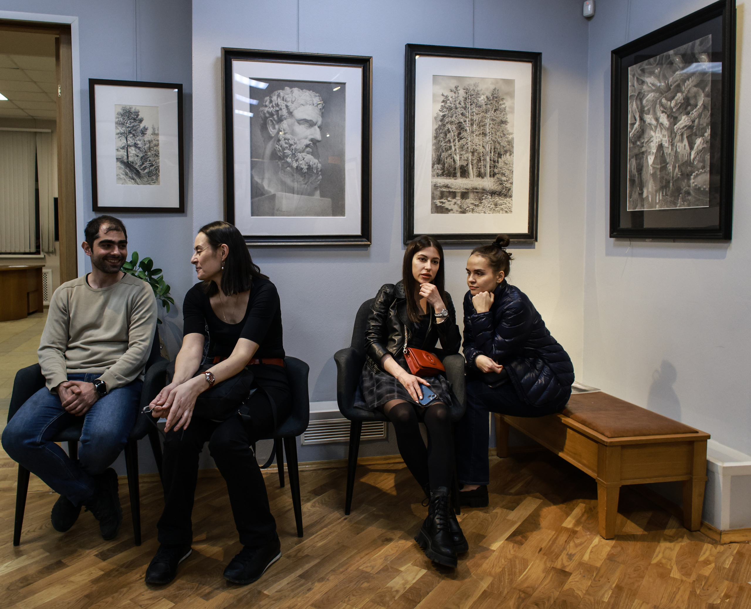 ГРАФИЧЕСКИЙ ВАВИЛОН Геннадия Овчаренко. Reportage, architectural, fine art photographer Lena Melnikova in Moscow