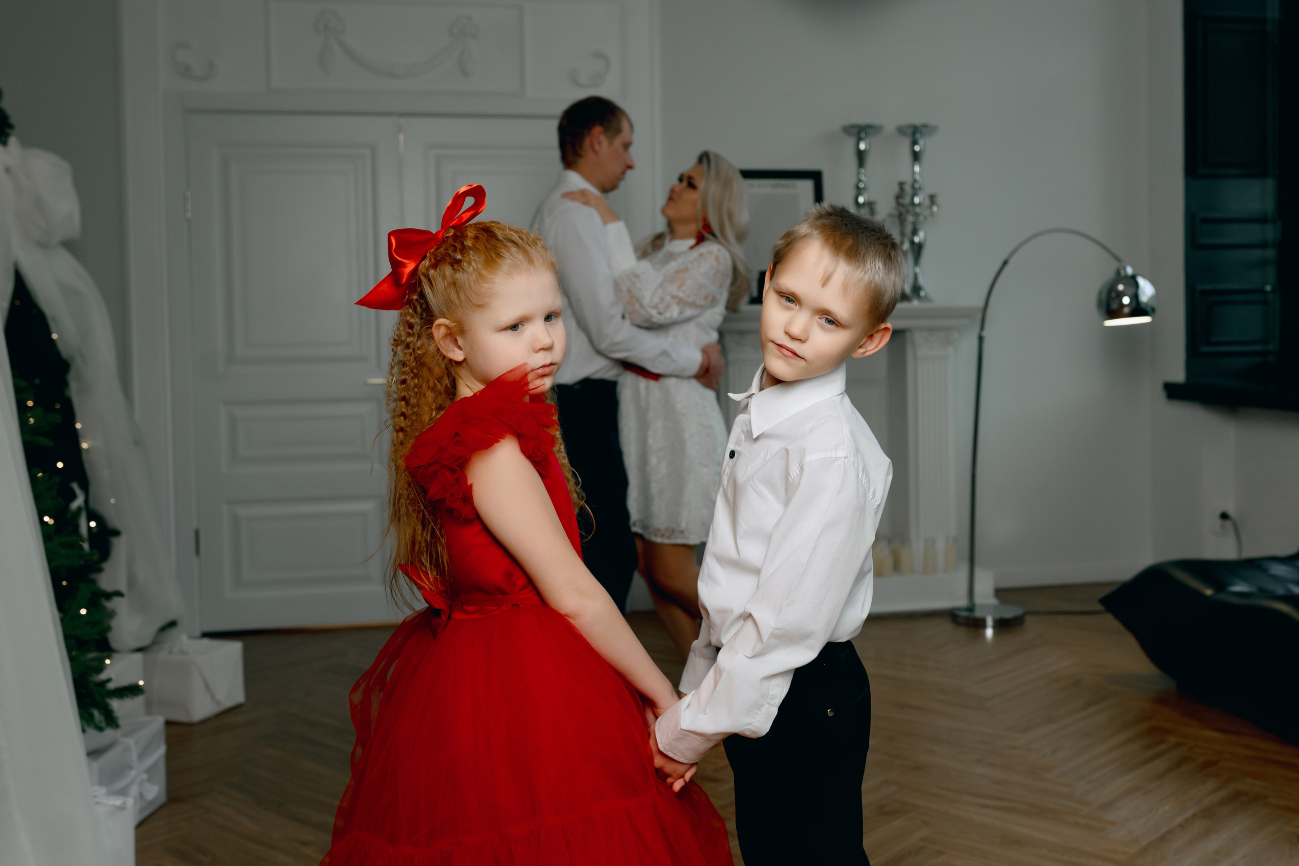Новогодняя фотосессия в Family studio. Фотограф Ким Наталья в Красноярске