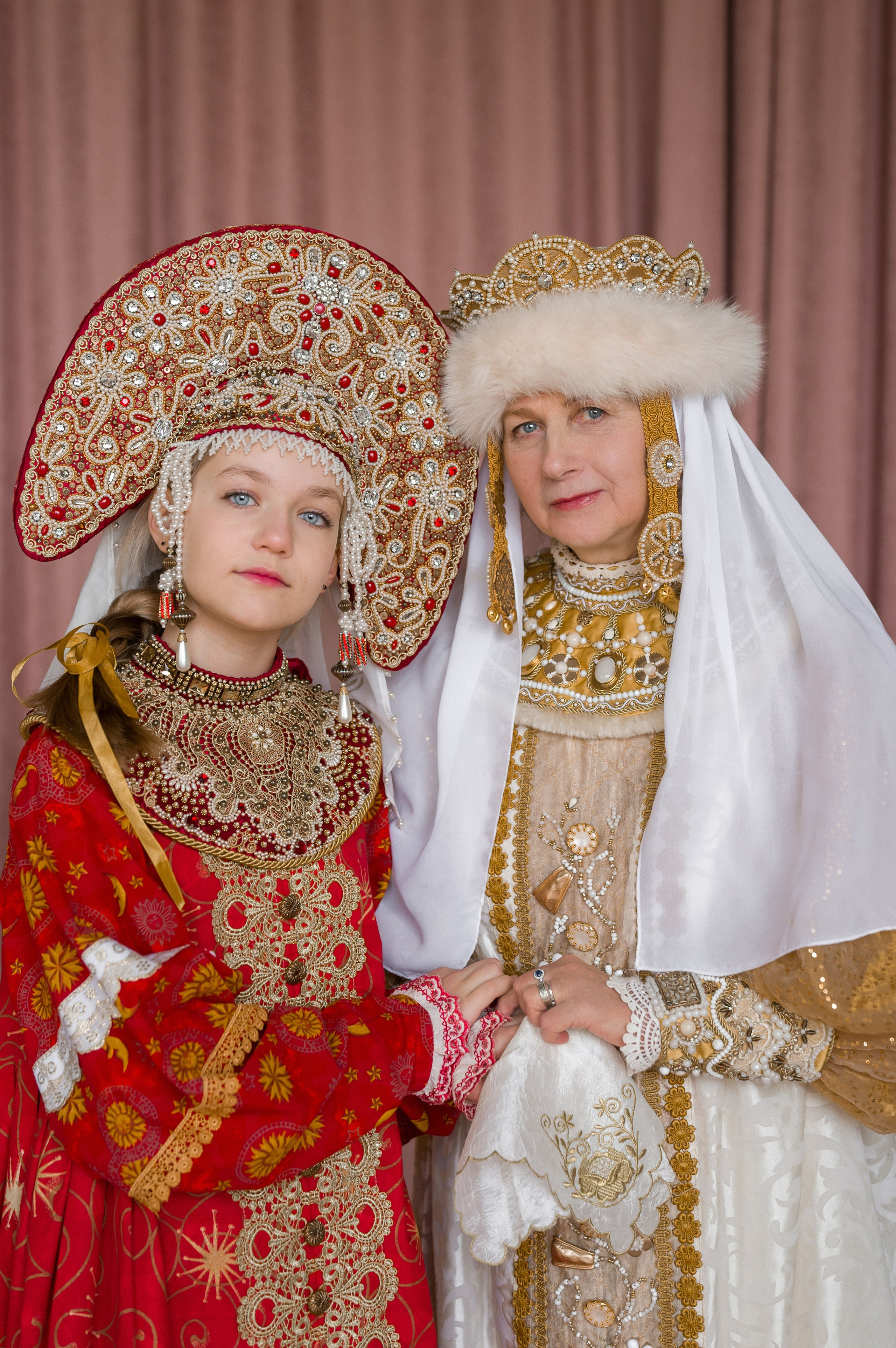 Фотосессия в русском народном костюме. Фотограф Юлия Кондратьева