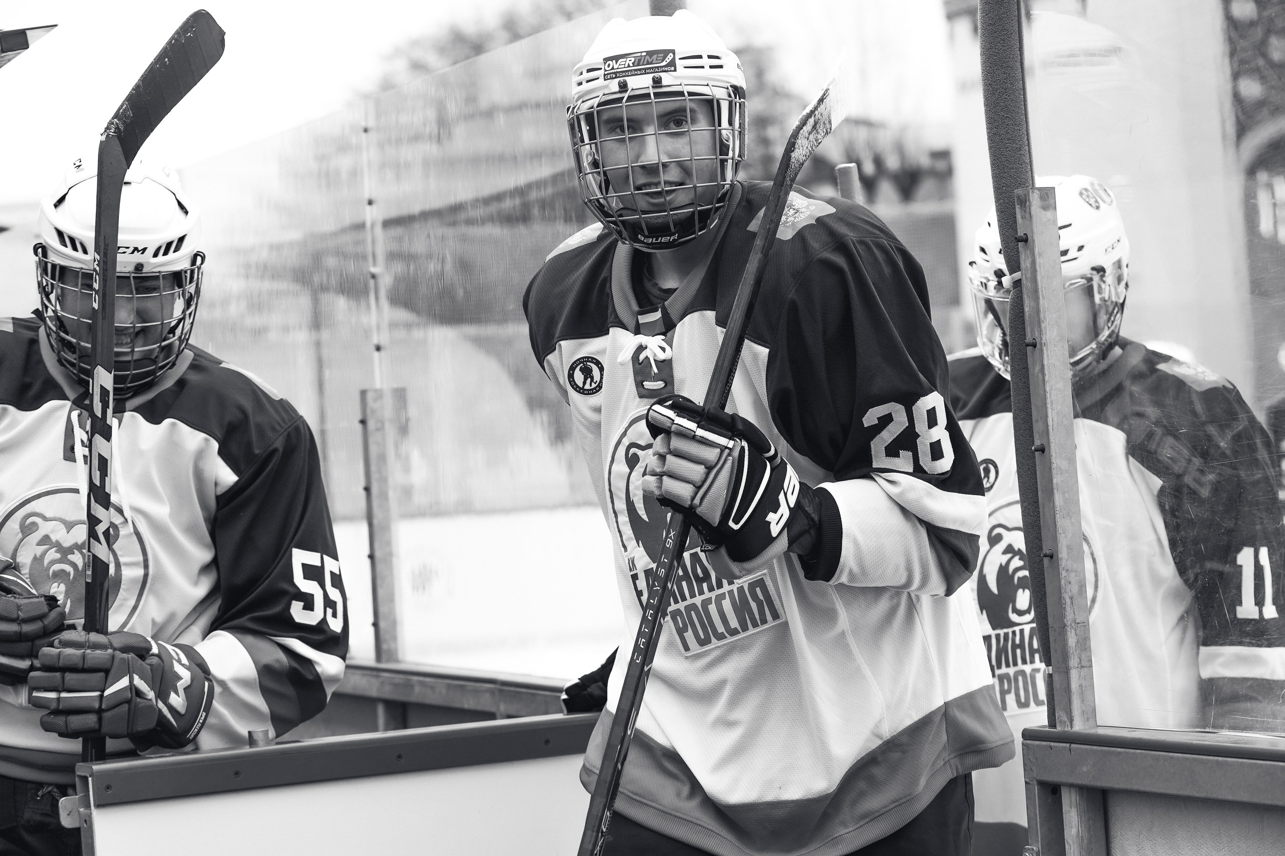 Хоккейный матч на ВДНХ. Анна, фотограф Москва, Зеленоград