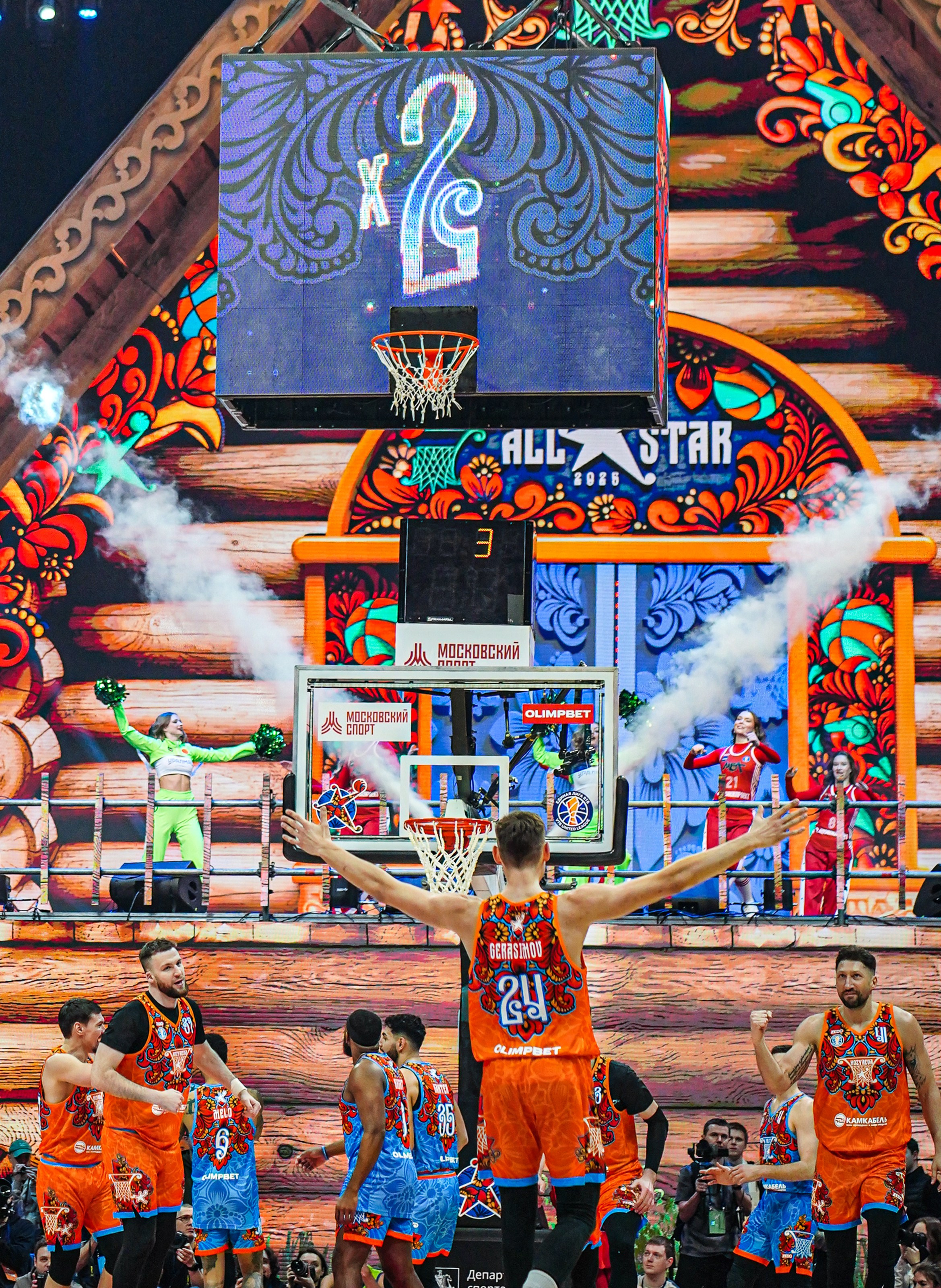 Матч Всех Звезд 2025 ВТБ Арена. Фотограф в Казани Алина Абдуллина