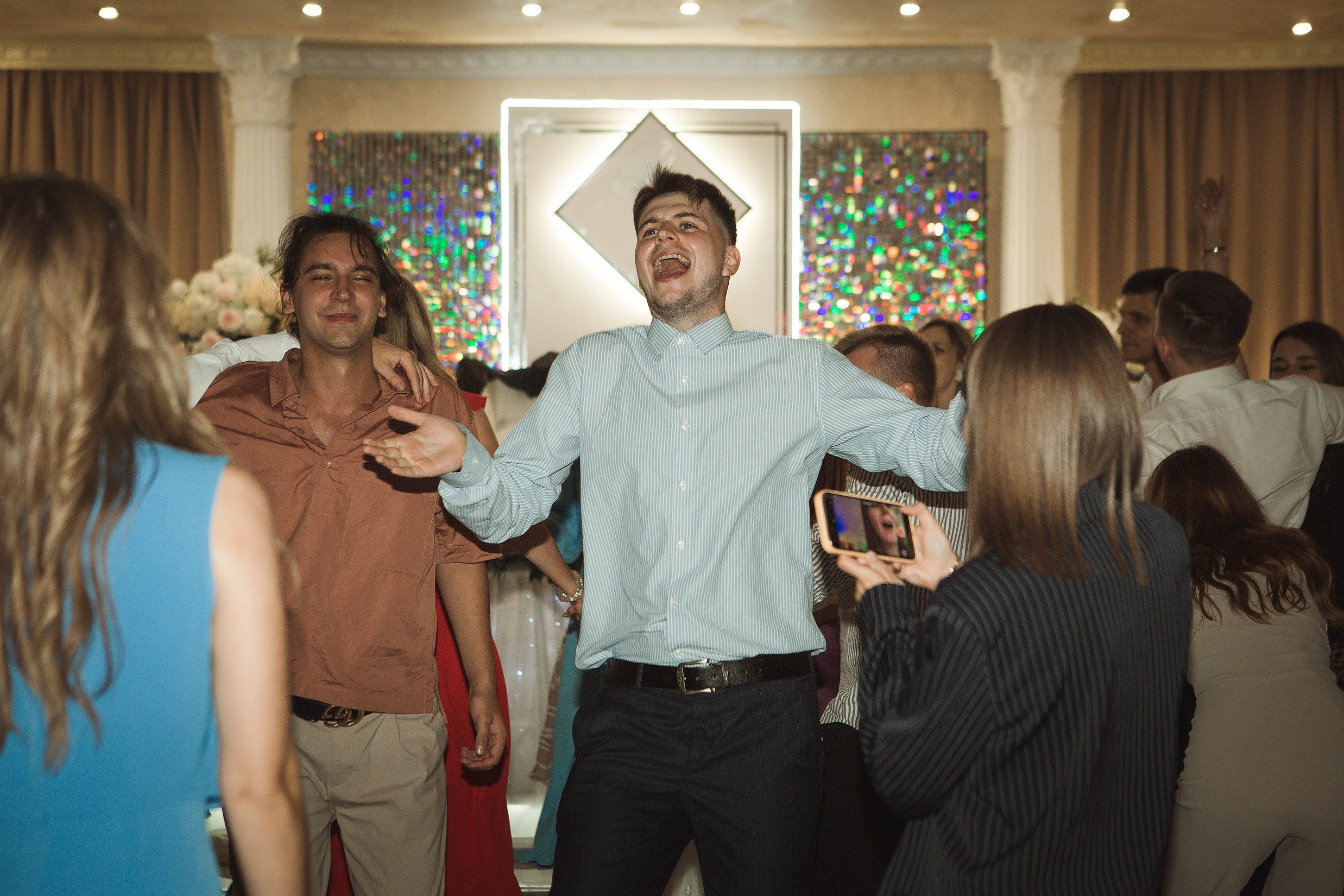 Свадьба с гостями. Свадебный и портретный фотограф Москва