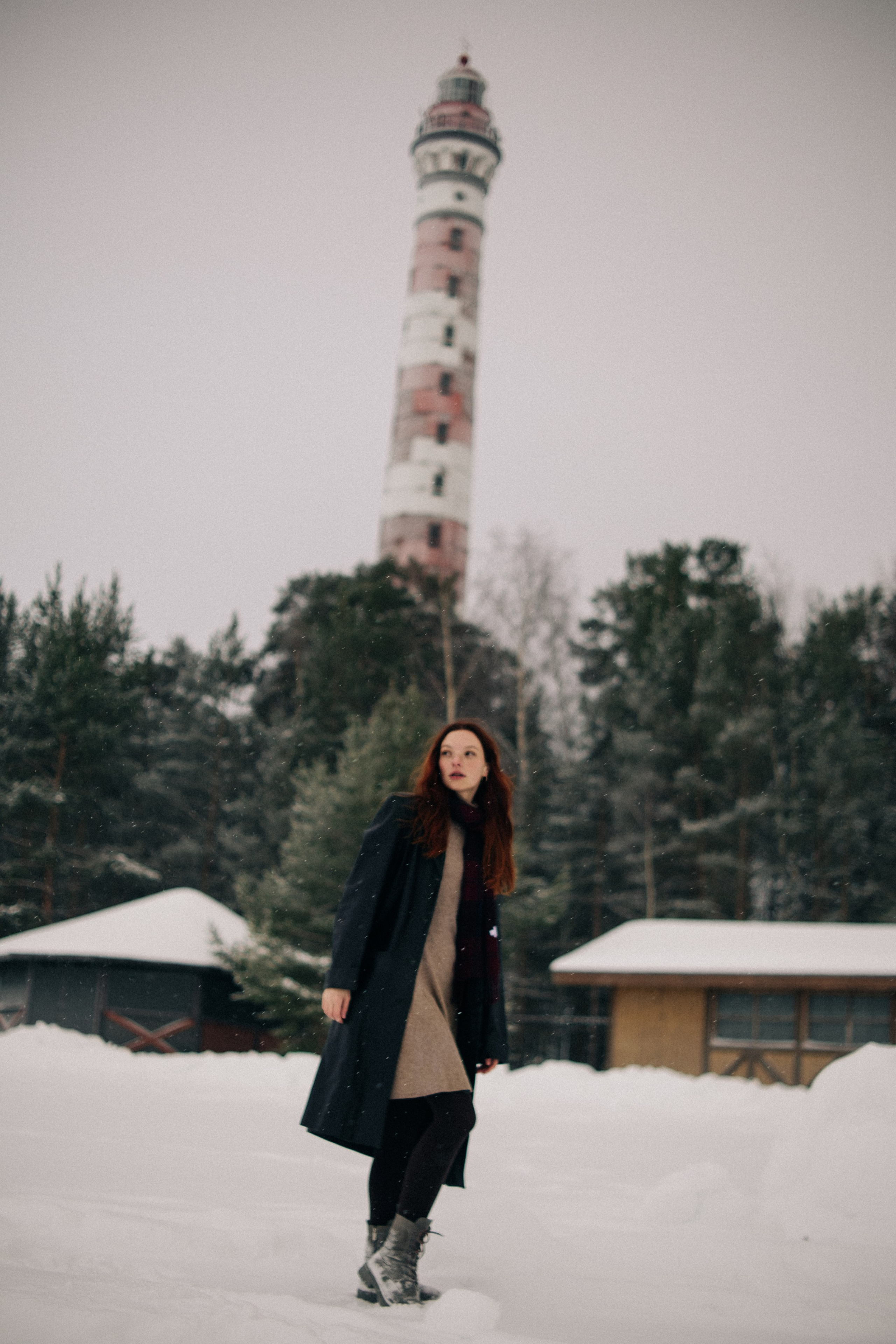 Настя. Съёмка у маяка. Lickord