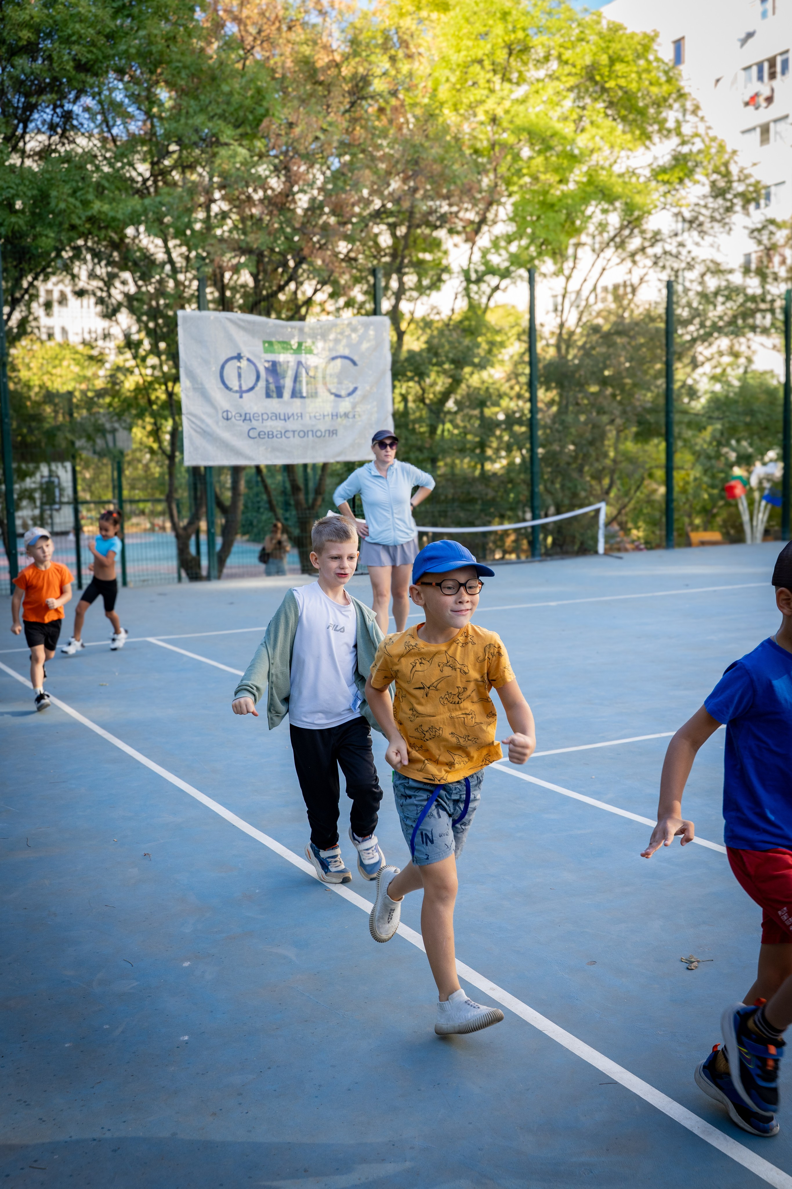 Федерация тенниса Севастополь. Малыши. Анастасия Дунаева. Фотограф в Севастополе