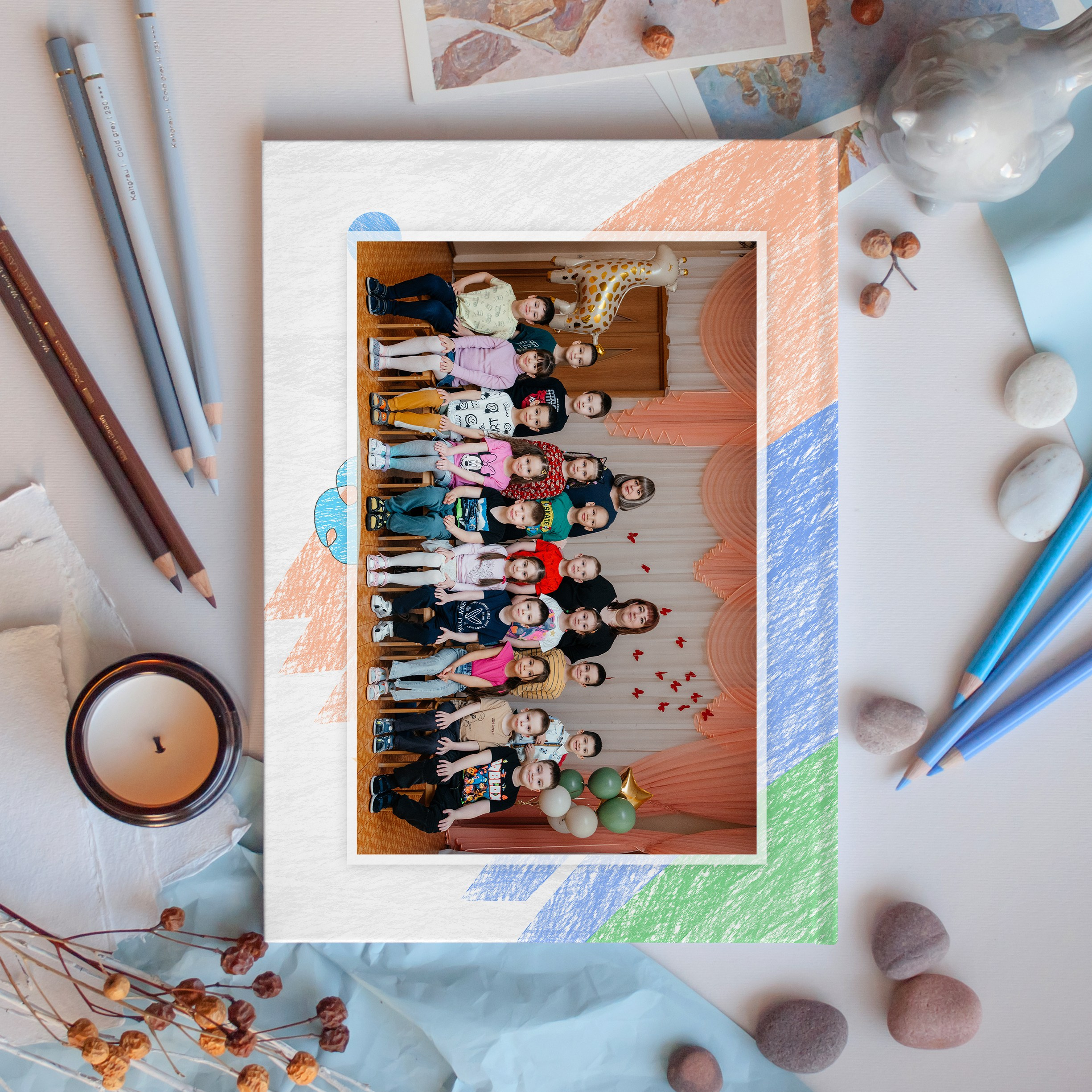 Альбомы для детского сада. Выпускные фотоальбомы в Казани