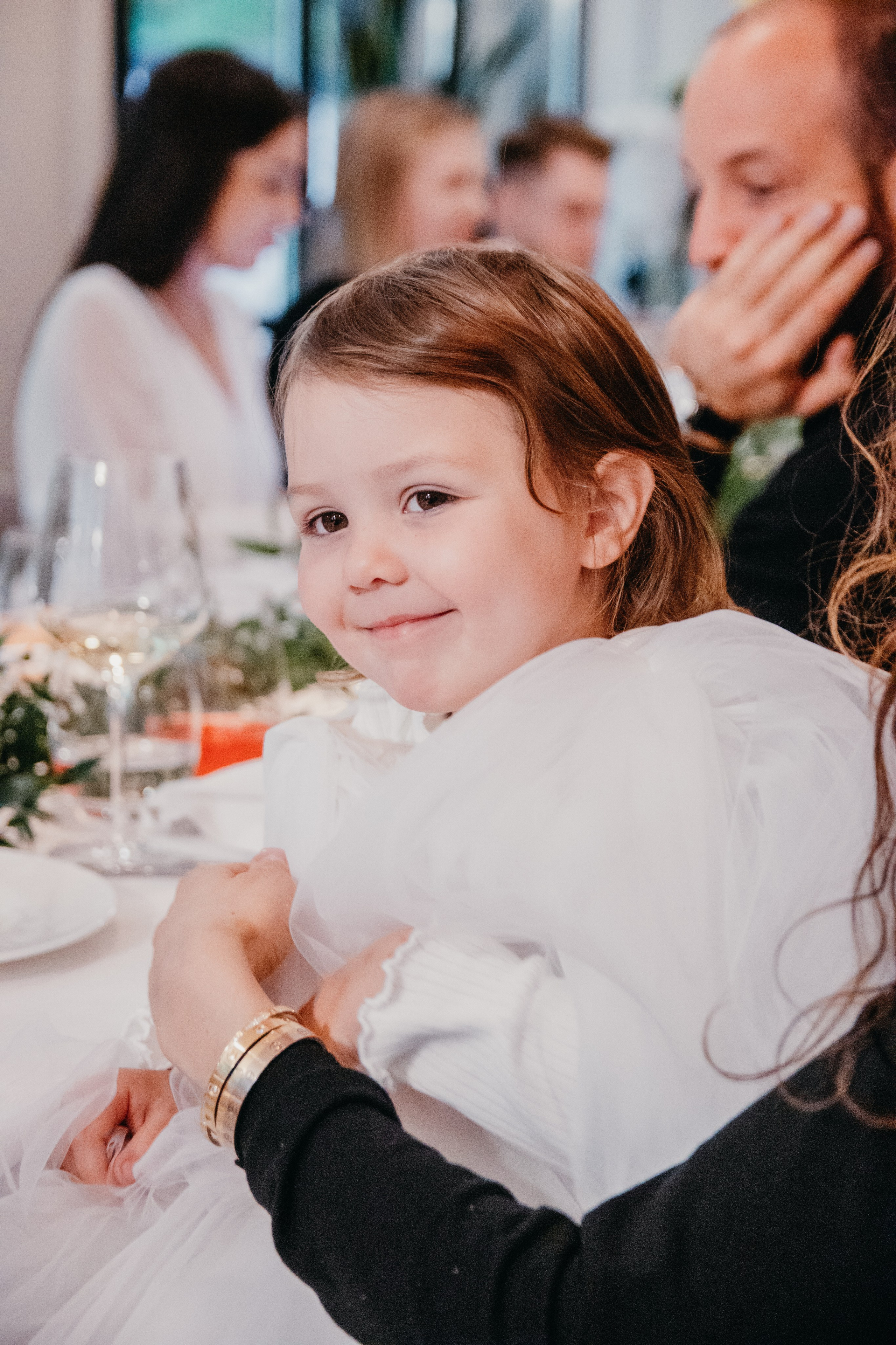 Свадебный ужин. Семейный фотограф в Москве