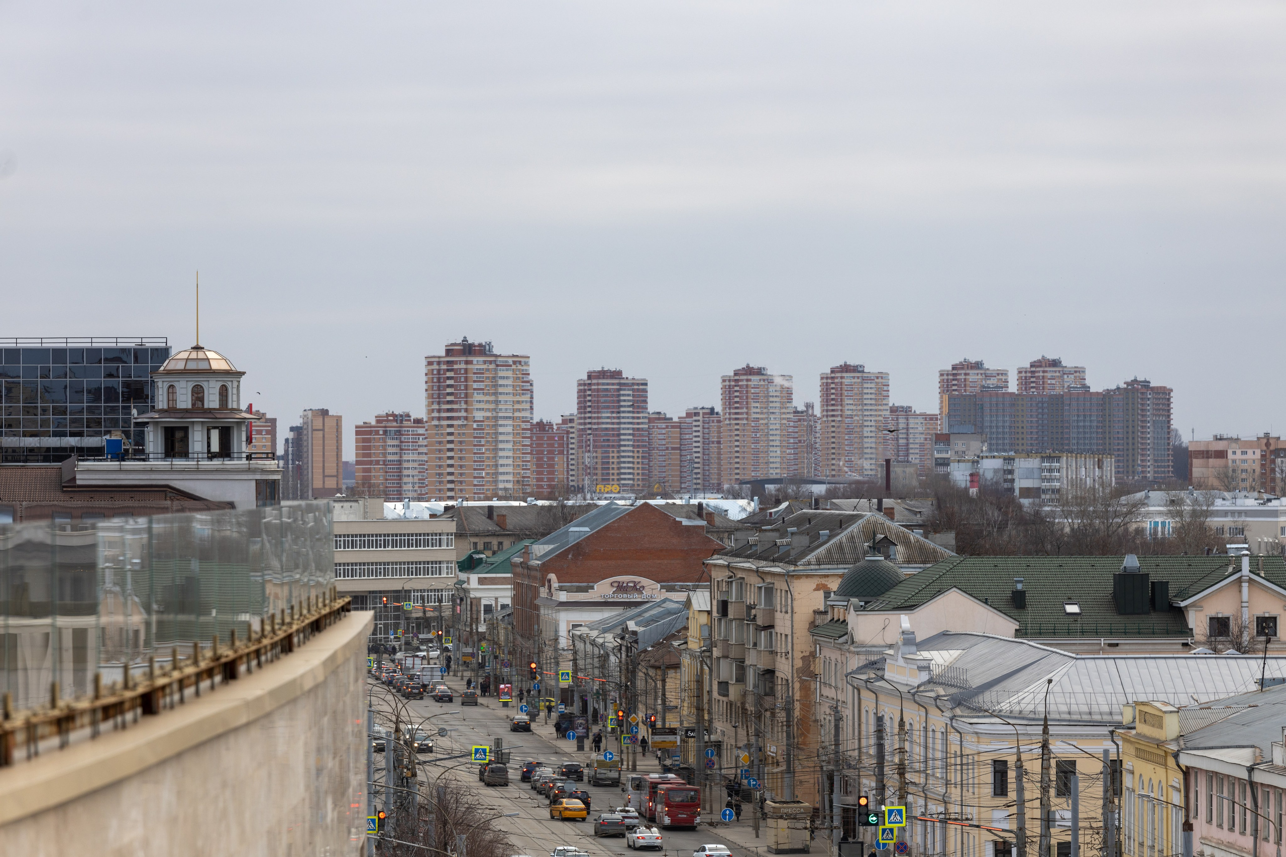 Виды на центр Тулы из СК Рояль. Фотограф в Туле Крупский АнДРей. Фотостудия «КАДР71» в Туле