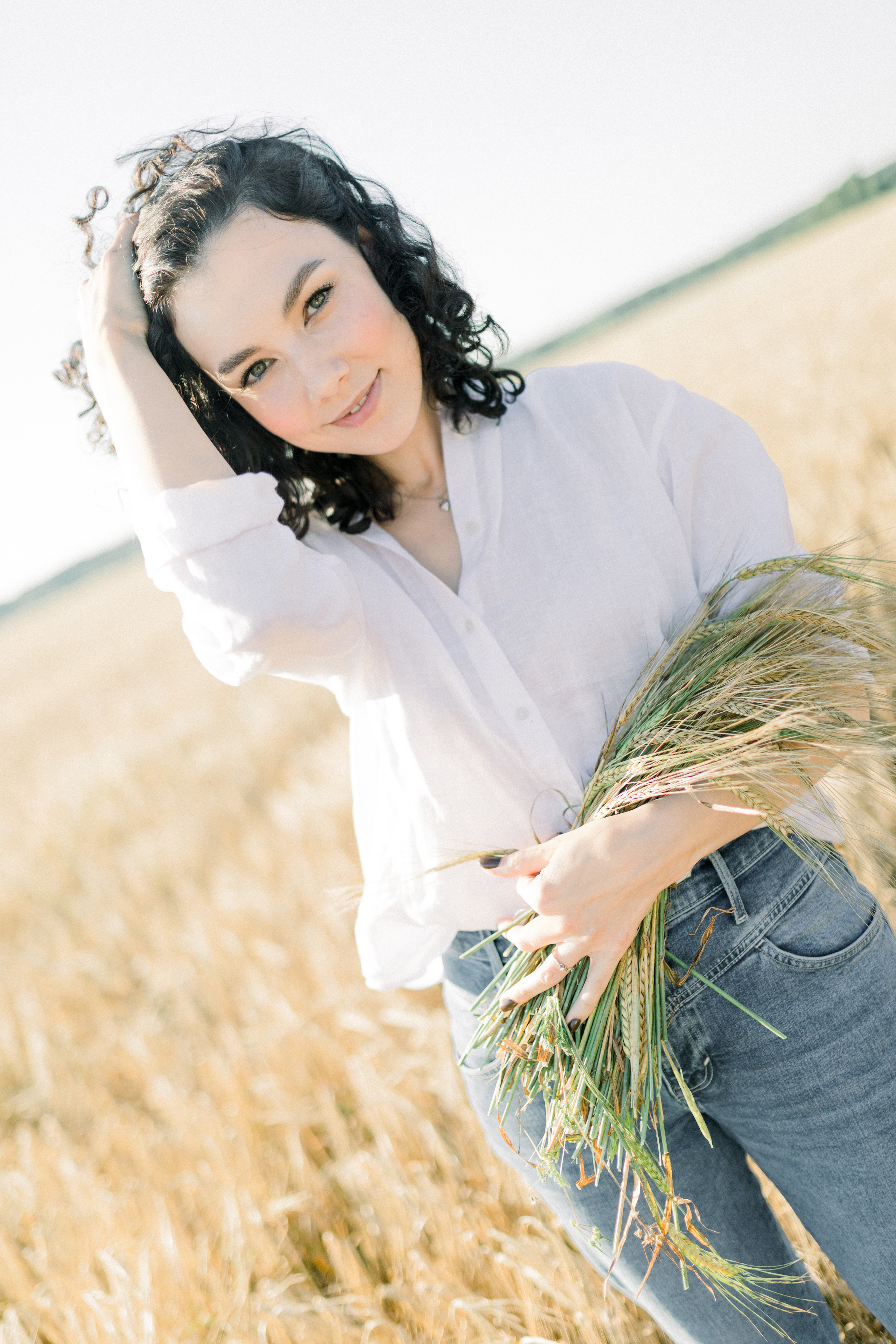 Про лето в поле. Лена Крутова. Фотограф в Москве