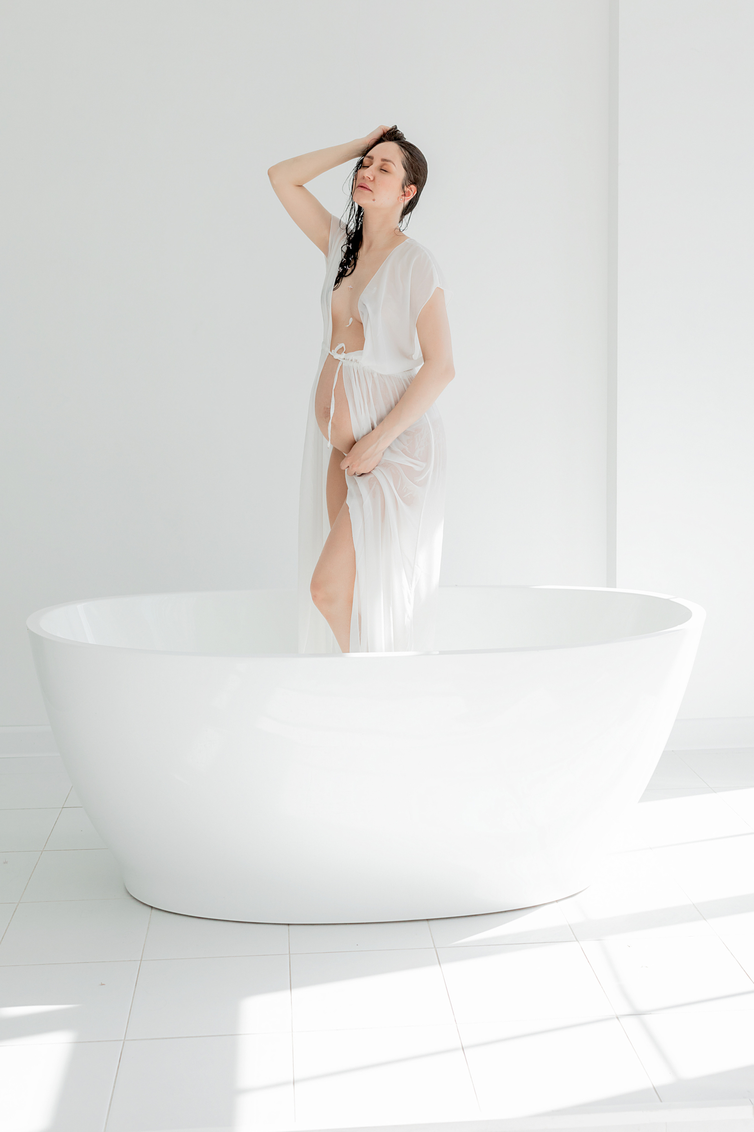 Фотосессия беременности. Лена Крутова. Фотограф в Москве