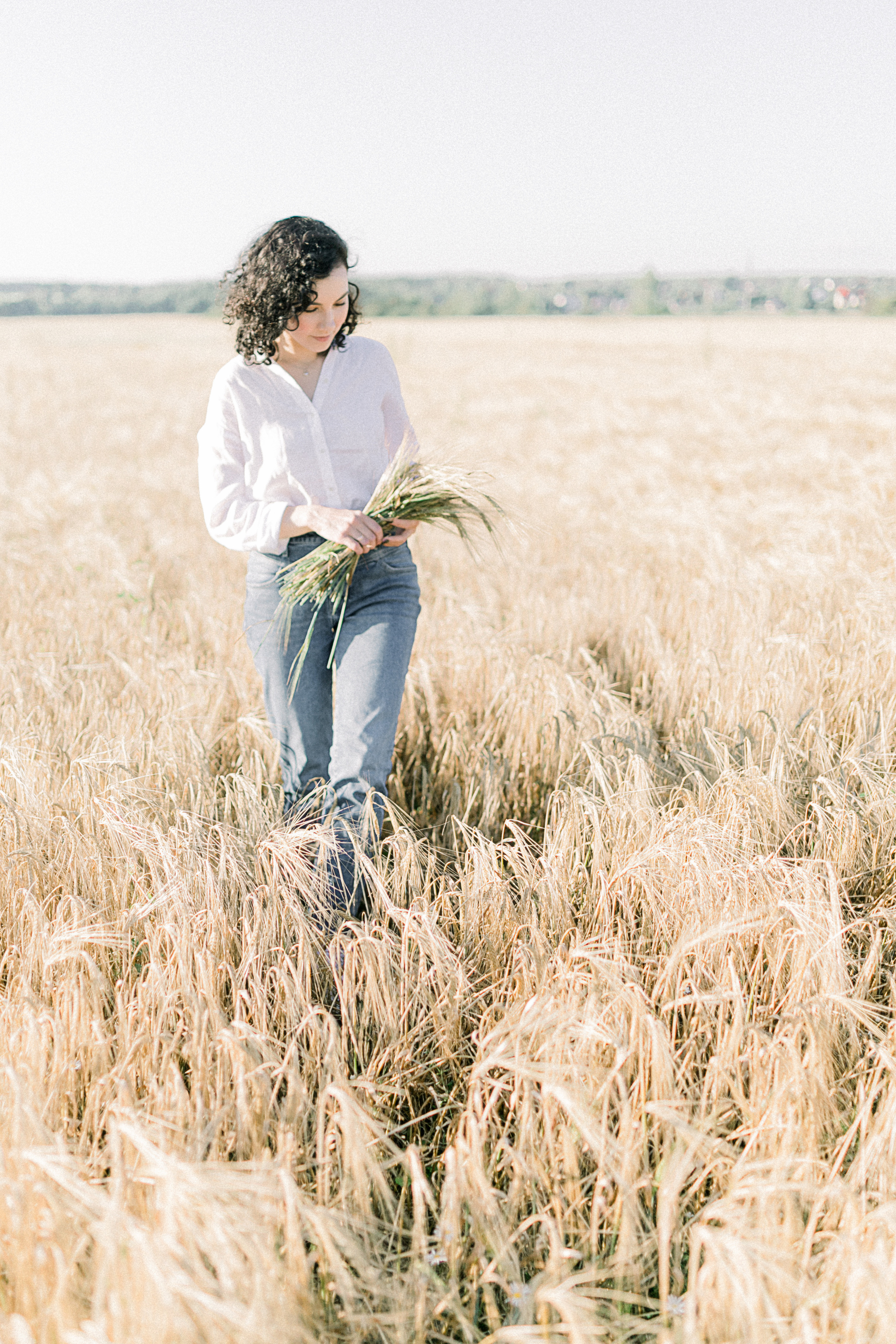 Про лето в поле. Лена Крутова. Фотограф в Москве