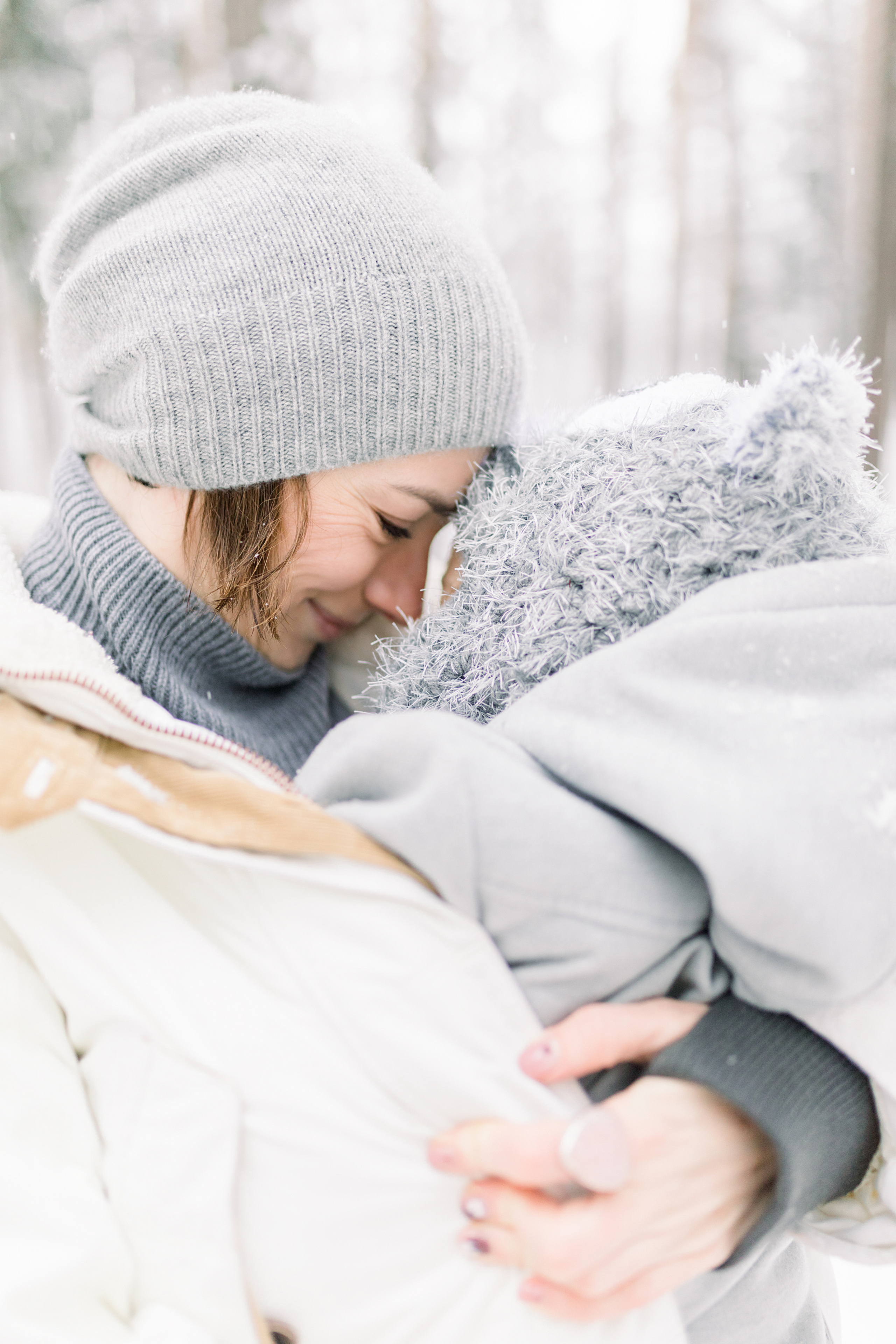 Зимняя семейная фотосессия. Лена Крутова. Фотограф в Москве
