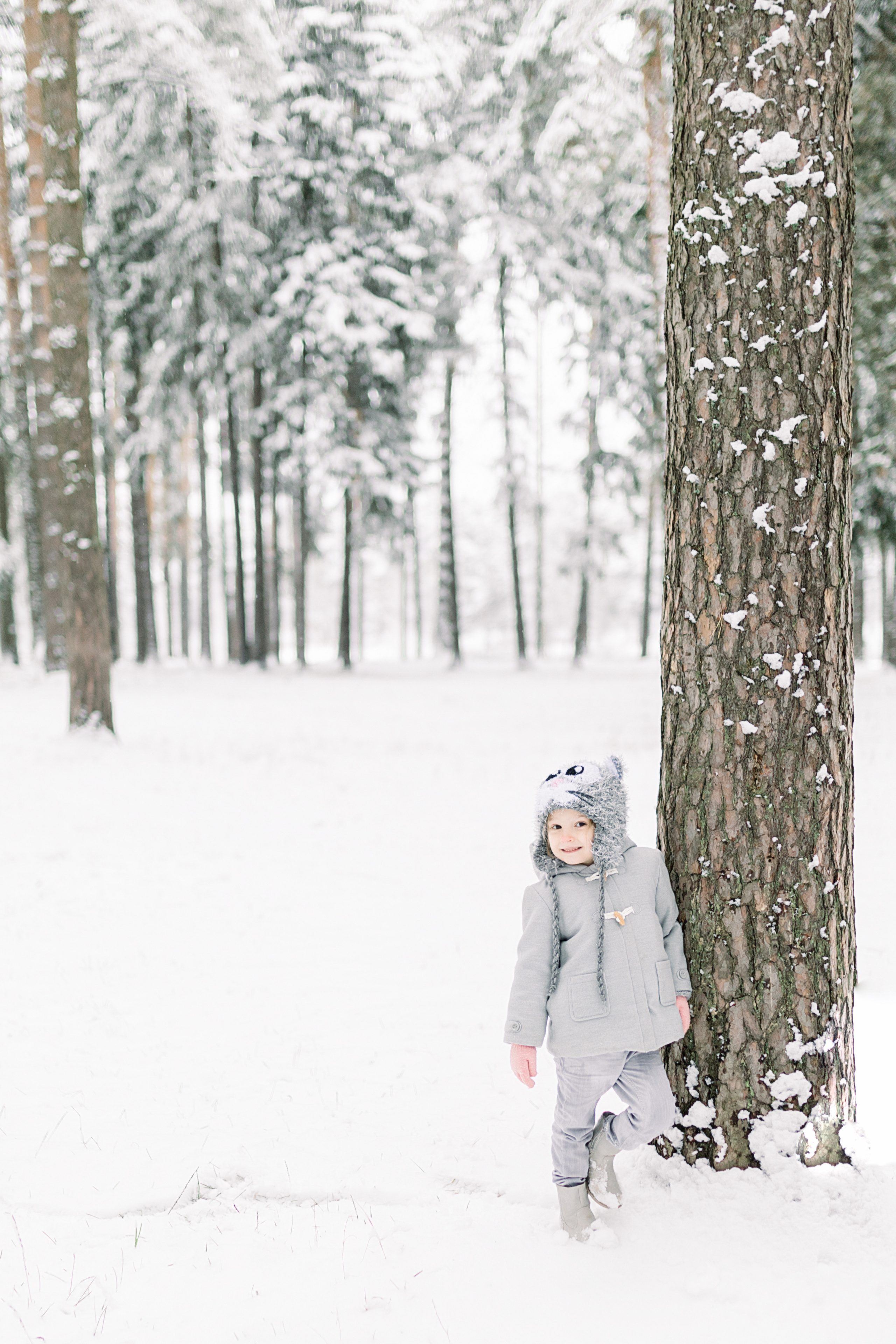 Зимняя семейная фотосессия. Лена Крутова. Фотограф в Москве