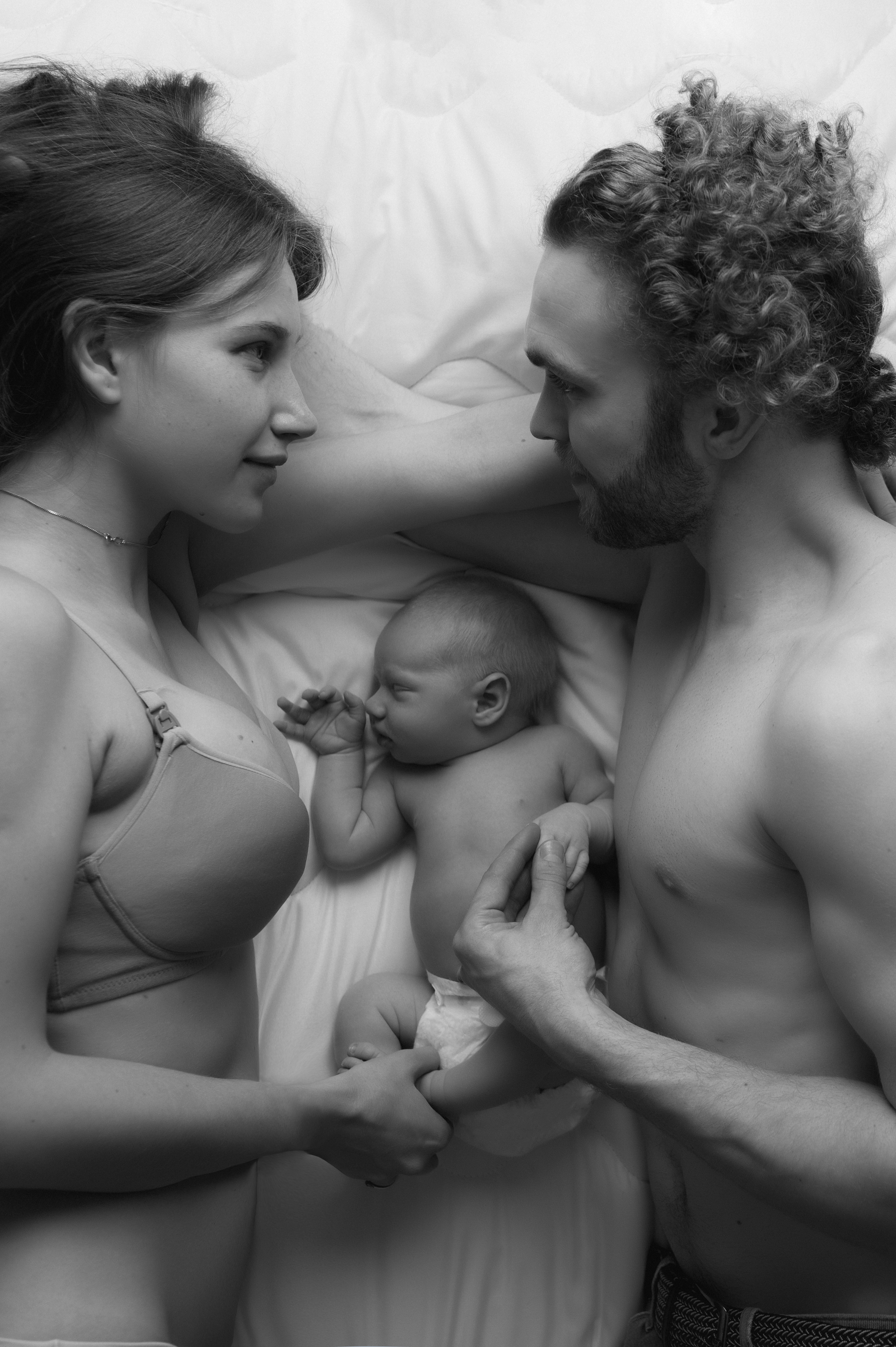 Фотосессия с грудничком дома спб