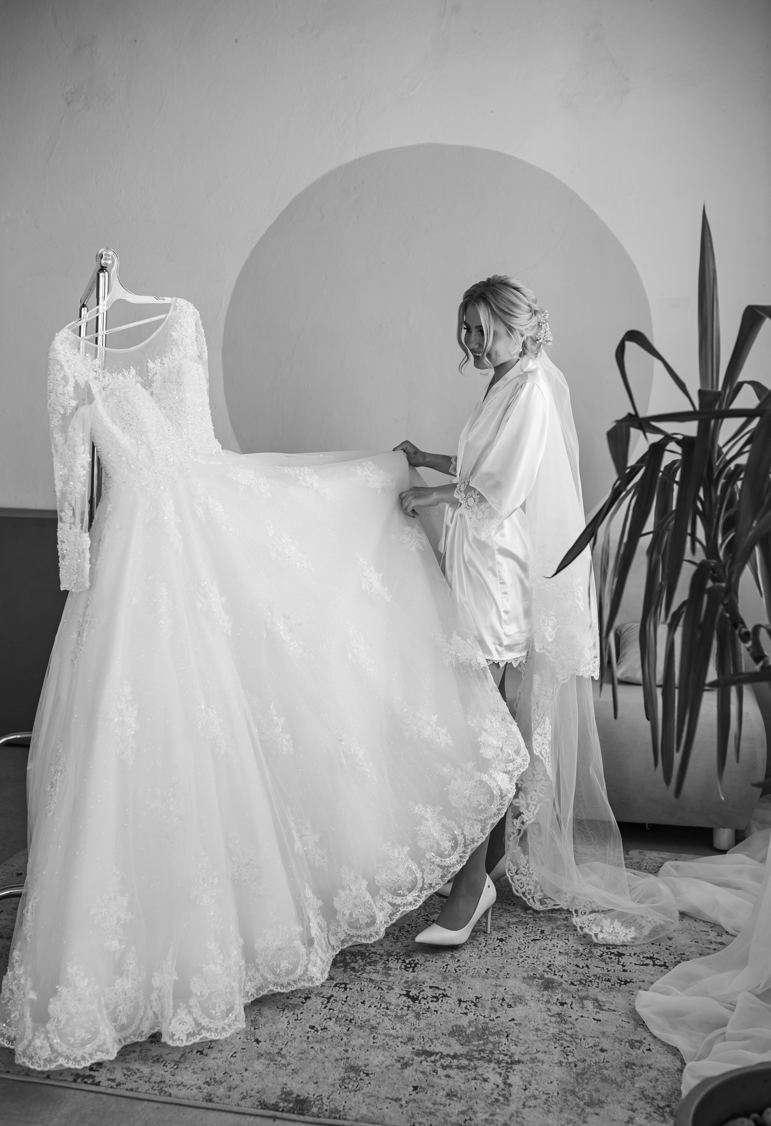 Утро невесты Анастасии. Свадебный фотограф Татьяна Фот