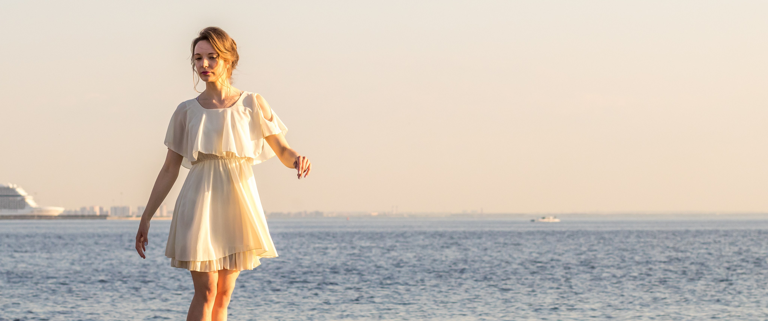 Лиза. Залив. Портретный фотограф в Санкт-Петербурге Александр Быстрицкий