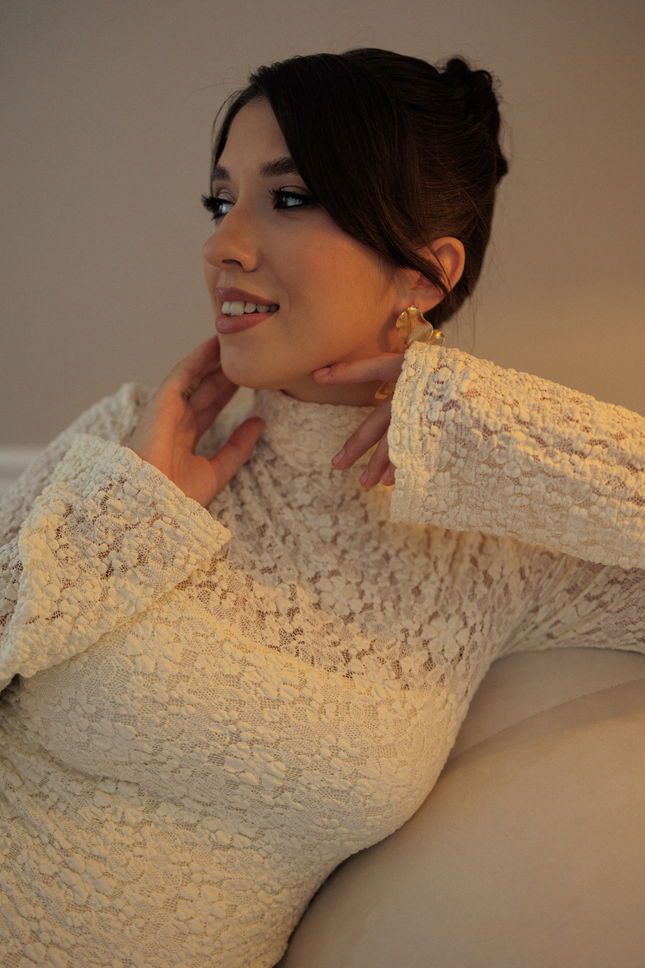 Фотосессия в ожидании беременности в студии на Зиповской. Свадебный фотограф и видеограф Краснодар, Ростов, Сочи, Новороссийск