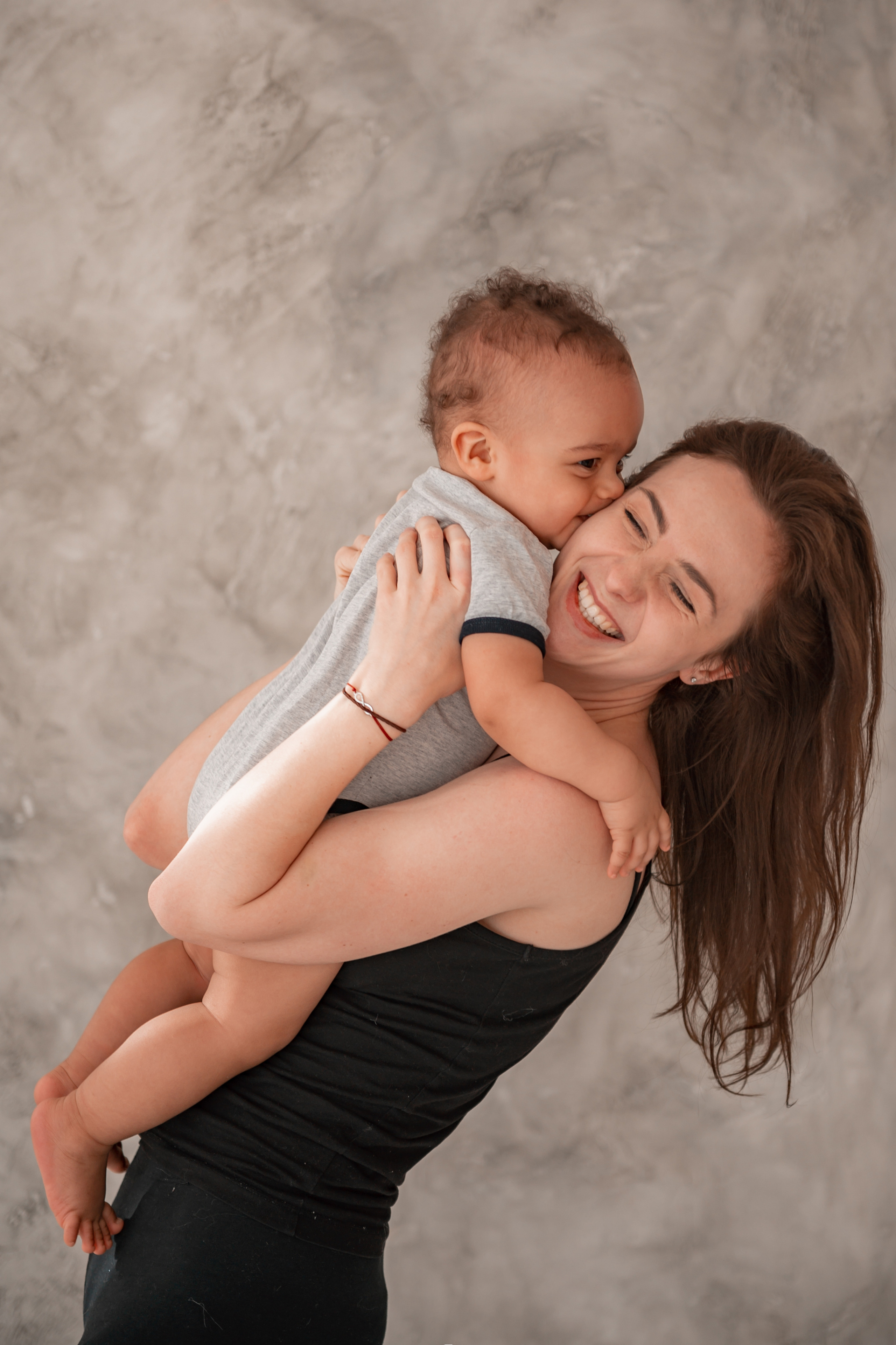 Студийная семейная фотосессия. Конный и фотограф с животными в Твери Топталова Люся