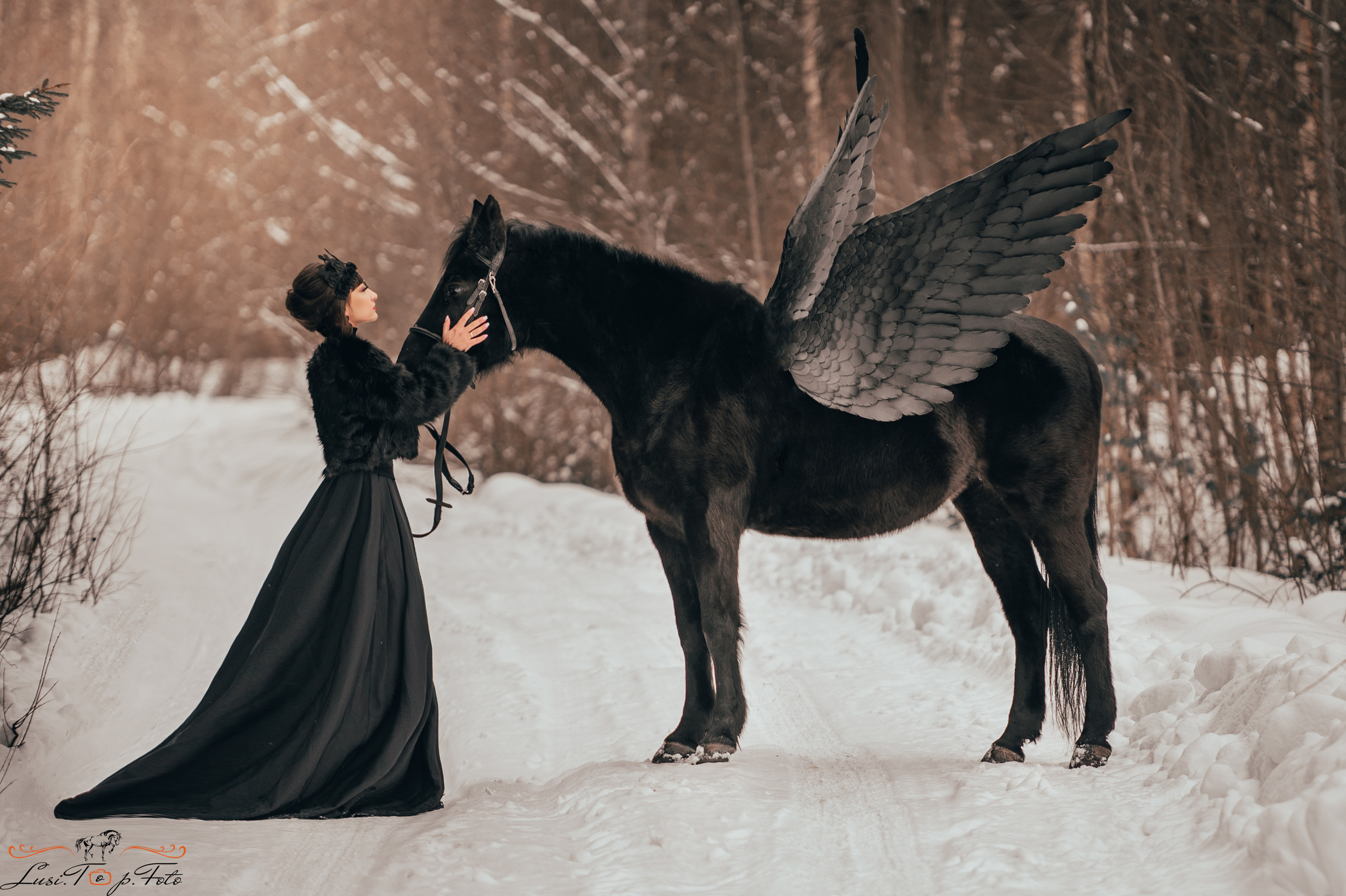 Фотосессии с лошадьми. Конный и фотограф с животными в Твери Топталова Люся