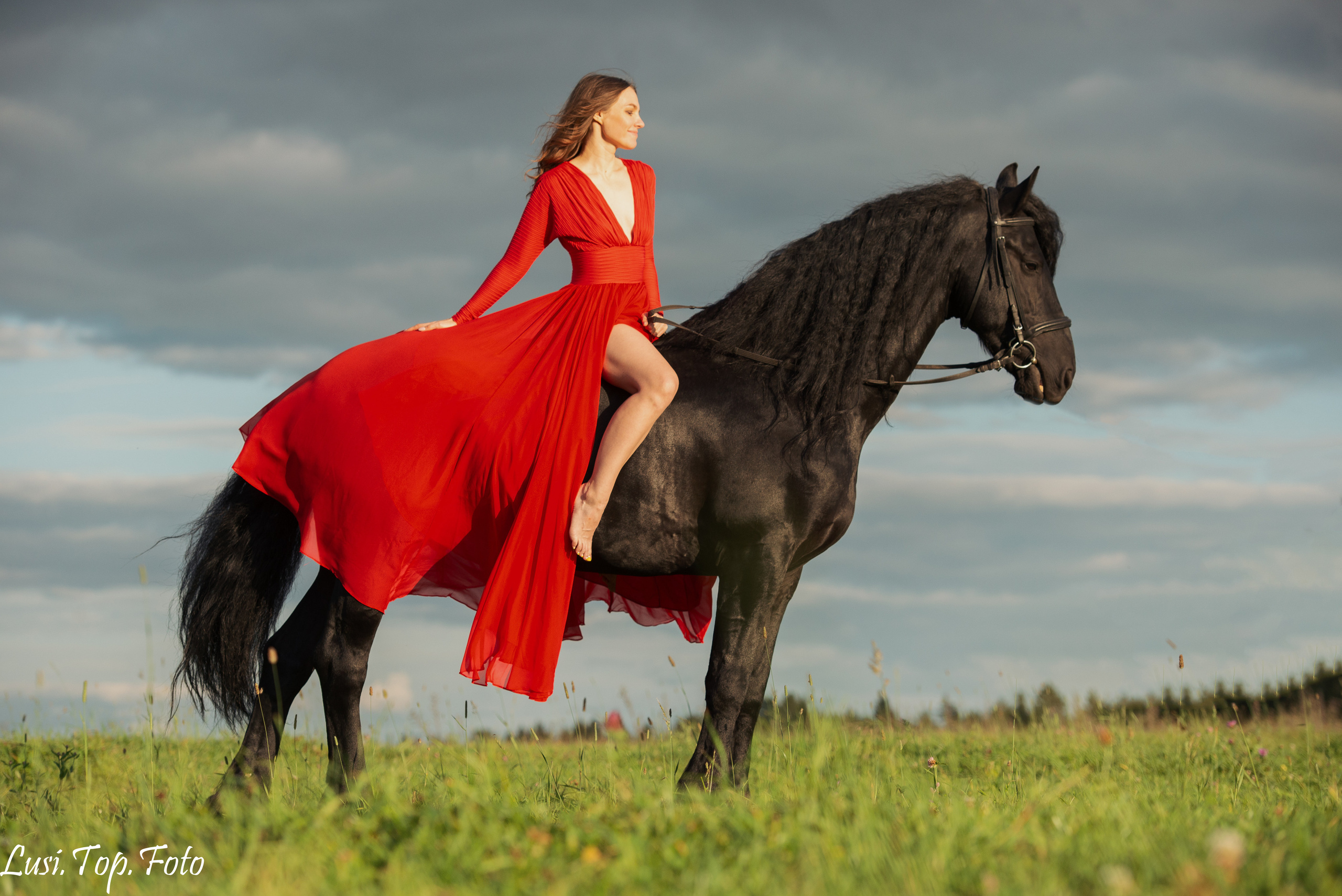 Фотосессии с лошадьми. Конный и фотограф с животными в Твери Топталова Люся