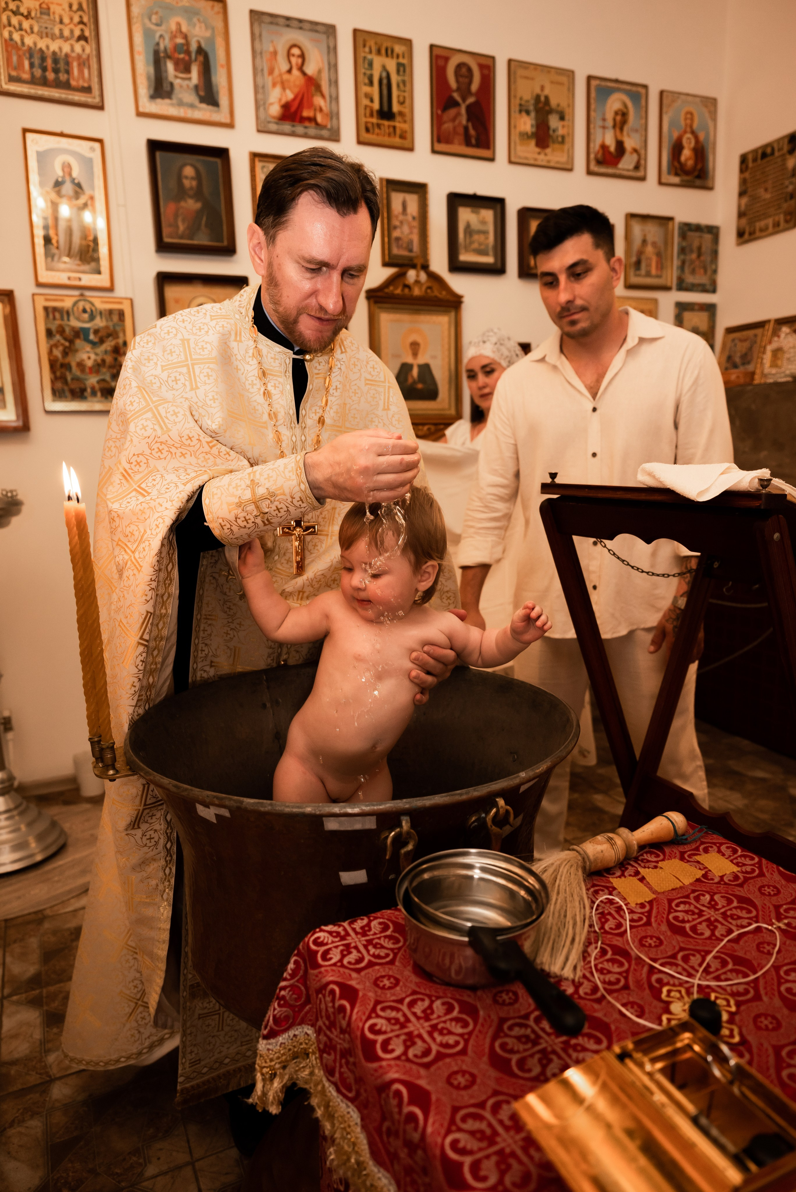 Крещение. Фотограф Ксения Огородова портфолио