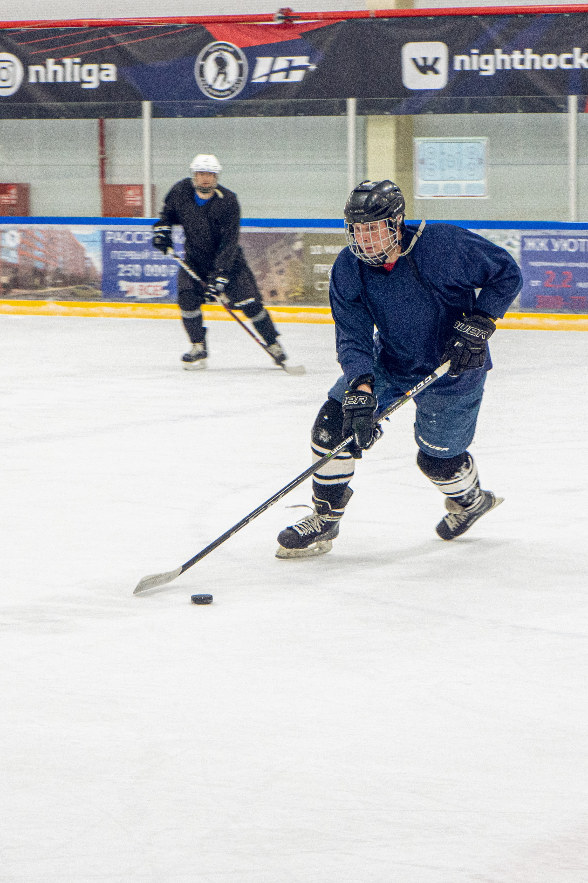 Тренировка по хоккею «ЦМКБ «Алмаз»