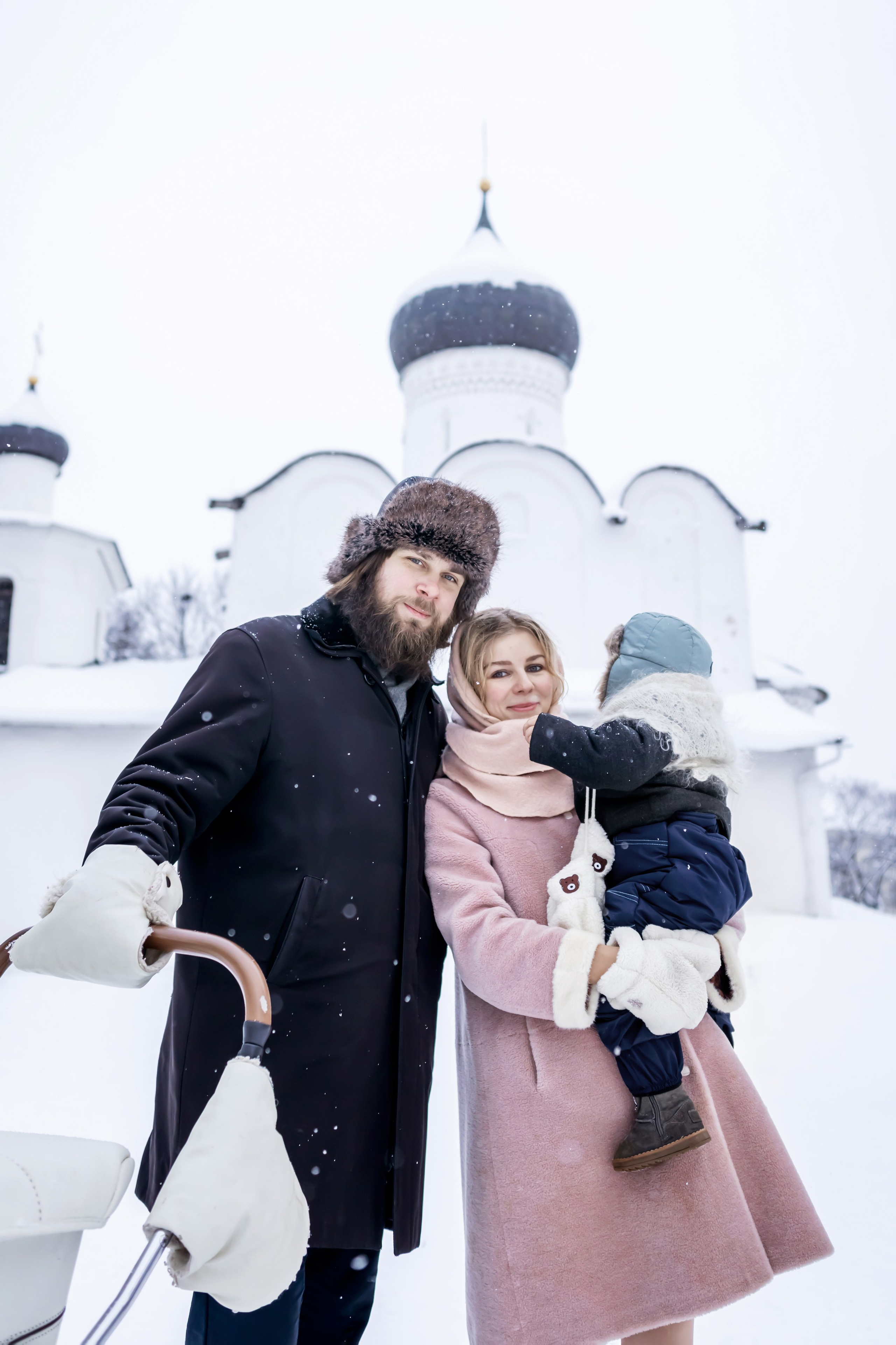 Семейная. Фотограф на крещении и венчании Елена Плинер, Псков и Псковская область