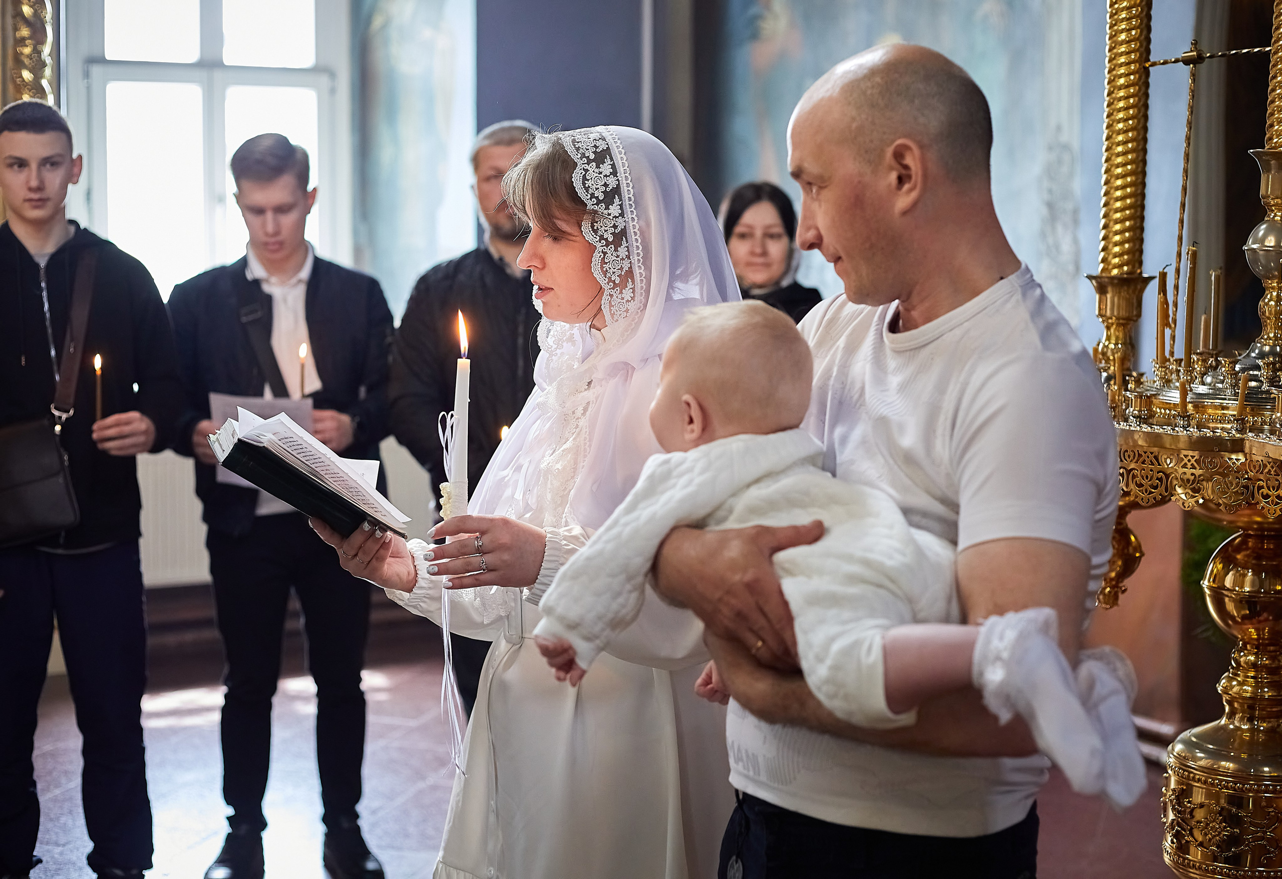 Крещение Ярослава. Семейный и детский фотограф в Ярославле Юлия Галашина