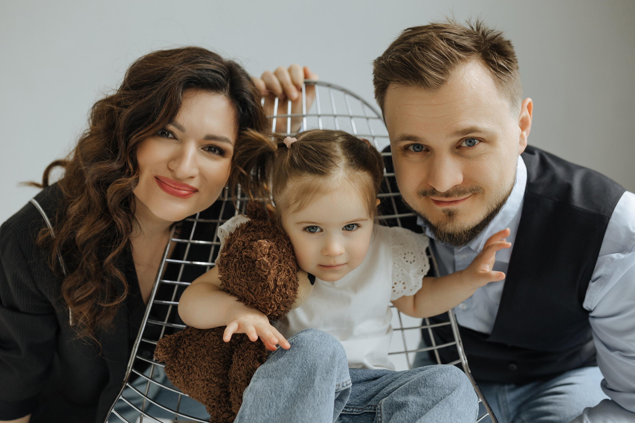 Трое в студии. Свадебный и семейный фотограф в Белгороде Юлия Першина