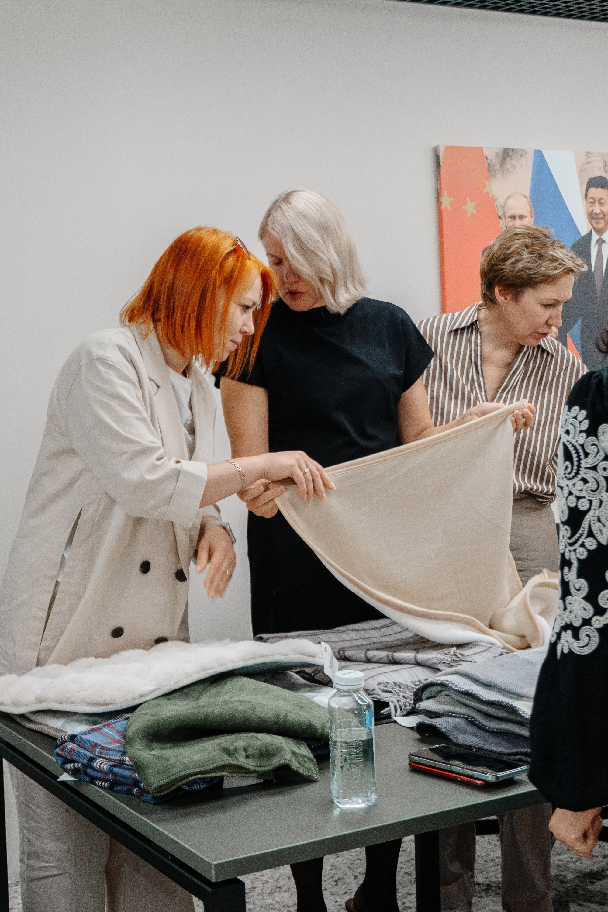 Делегация Китая в Ивановской текстильной компании