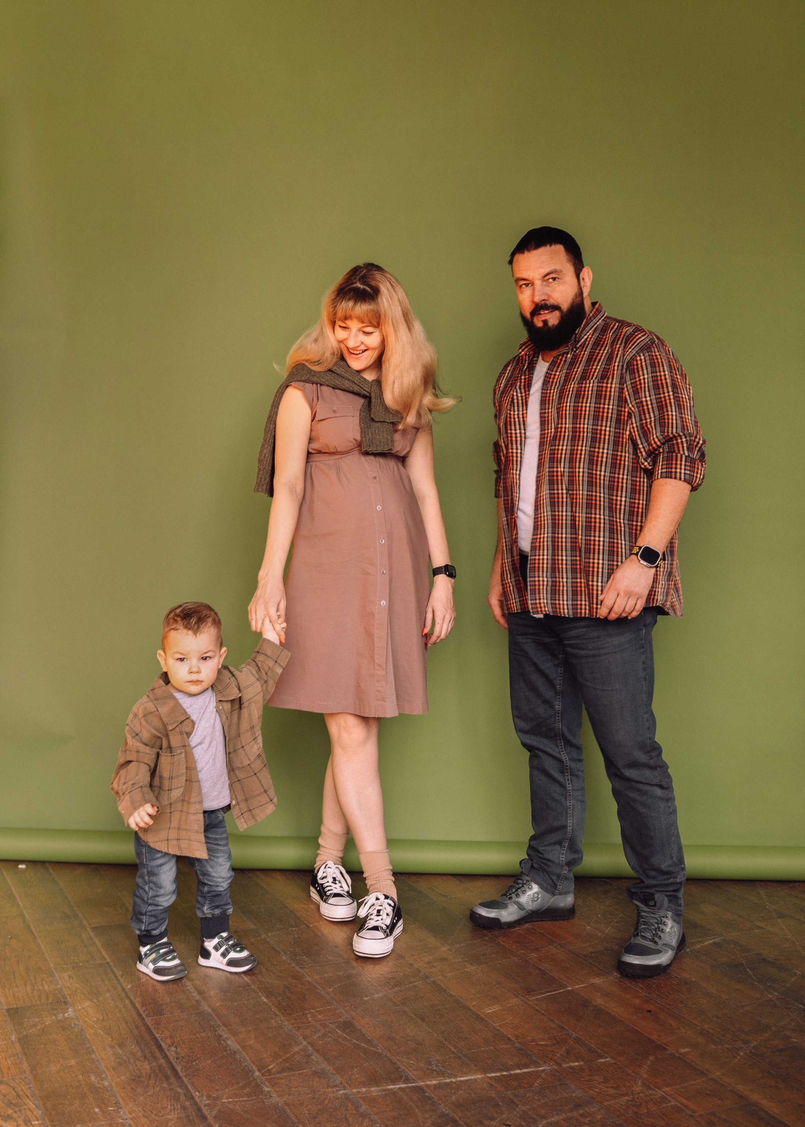 Оля, Леша и Димулька. Семейный фотограф В Москве Александра Дейкун