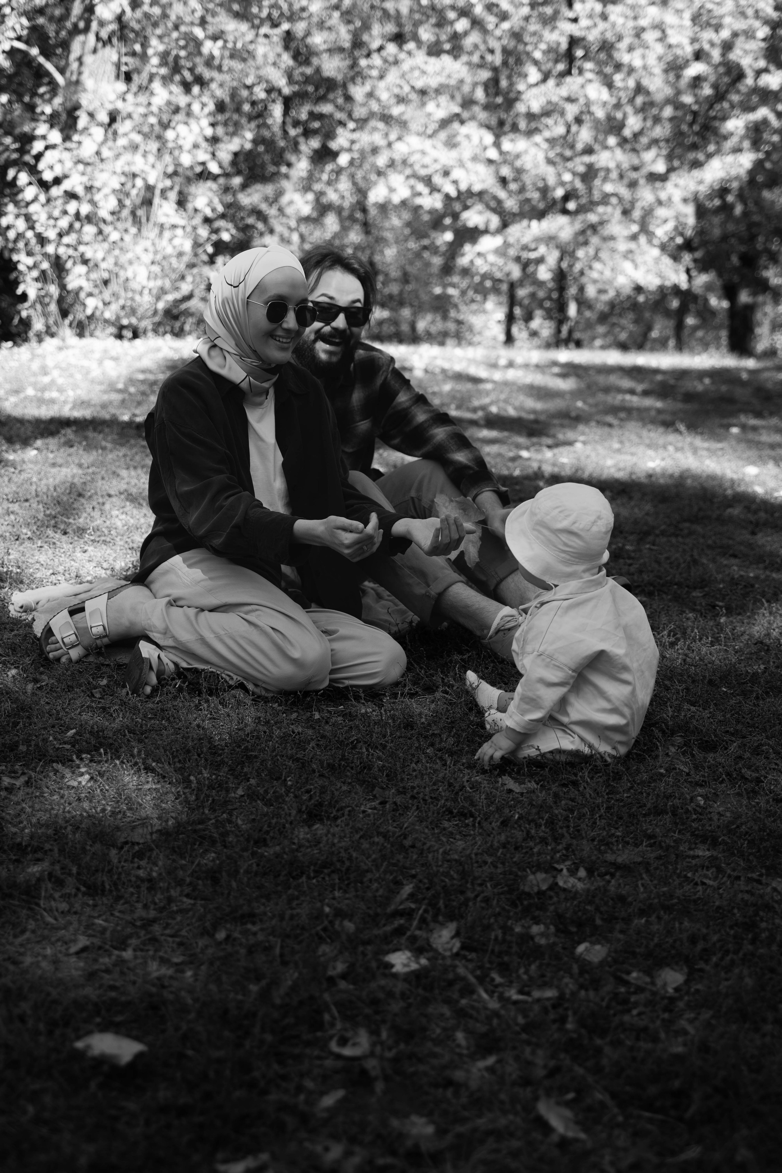 Трое в парке