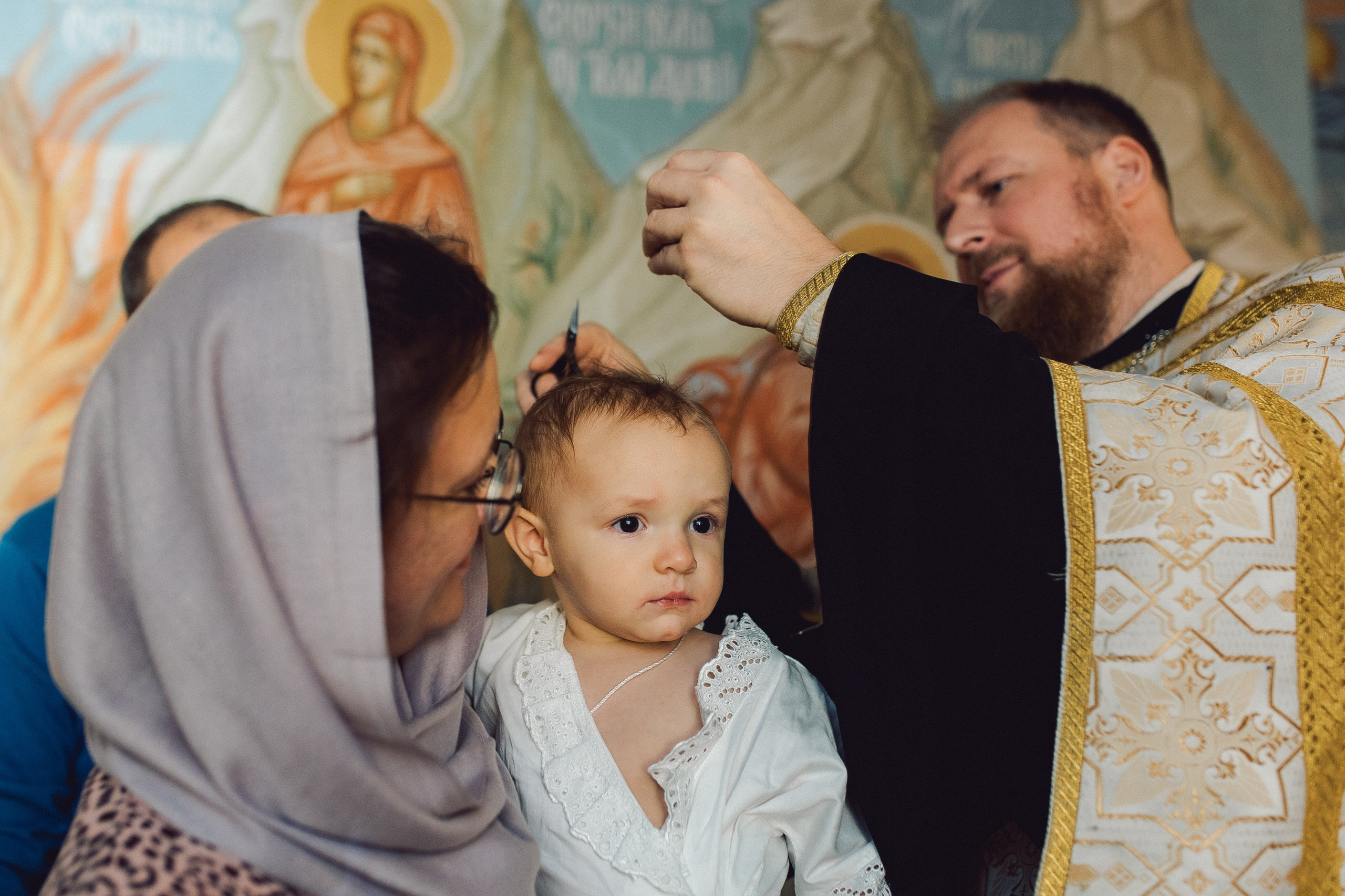 Крещение в Троицком соборе