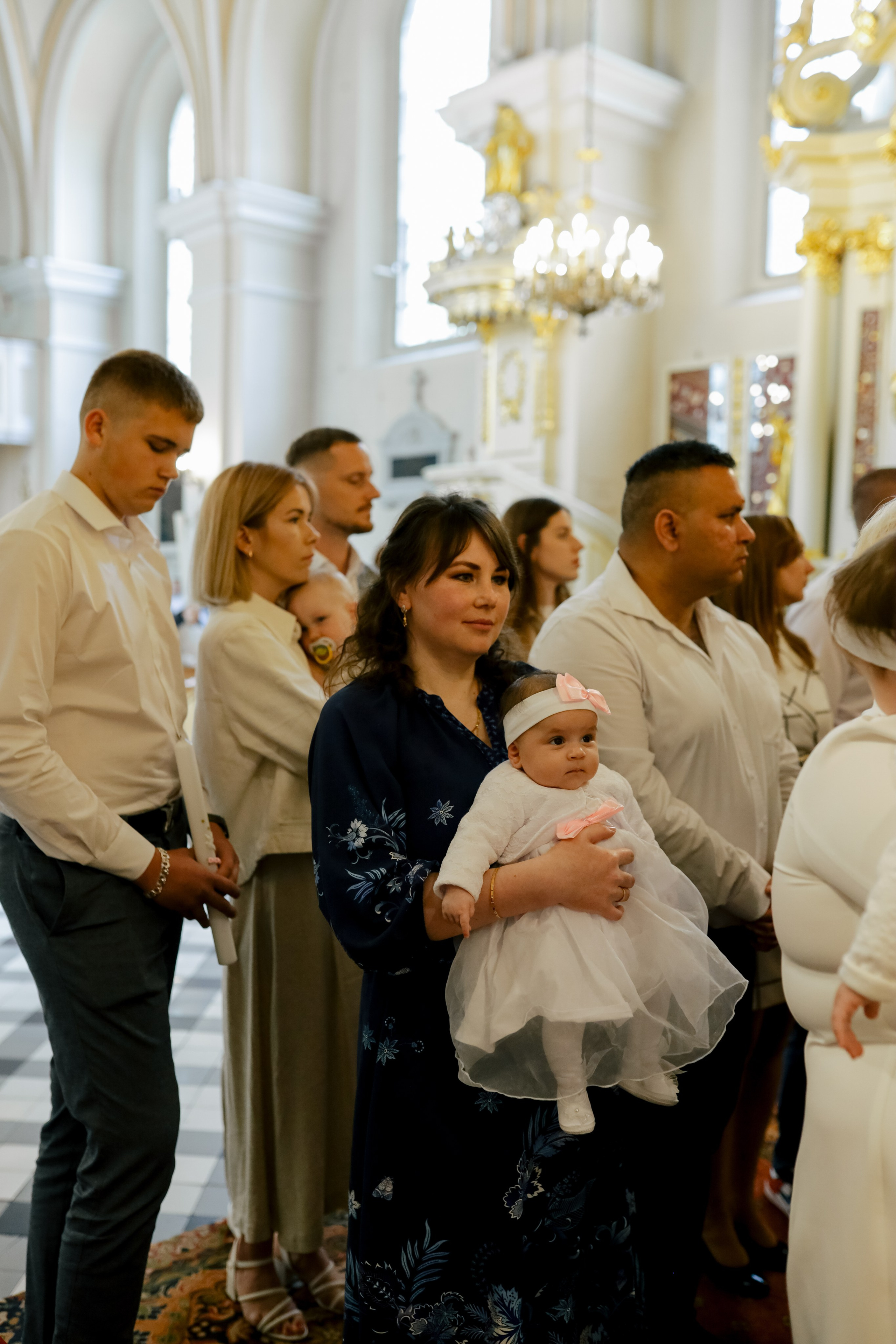 Крещение Вероники. Свадебный и семейный фотограф в Варшаве