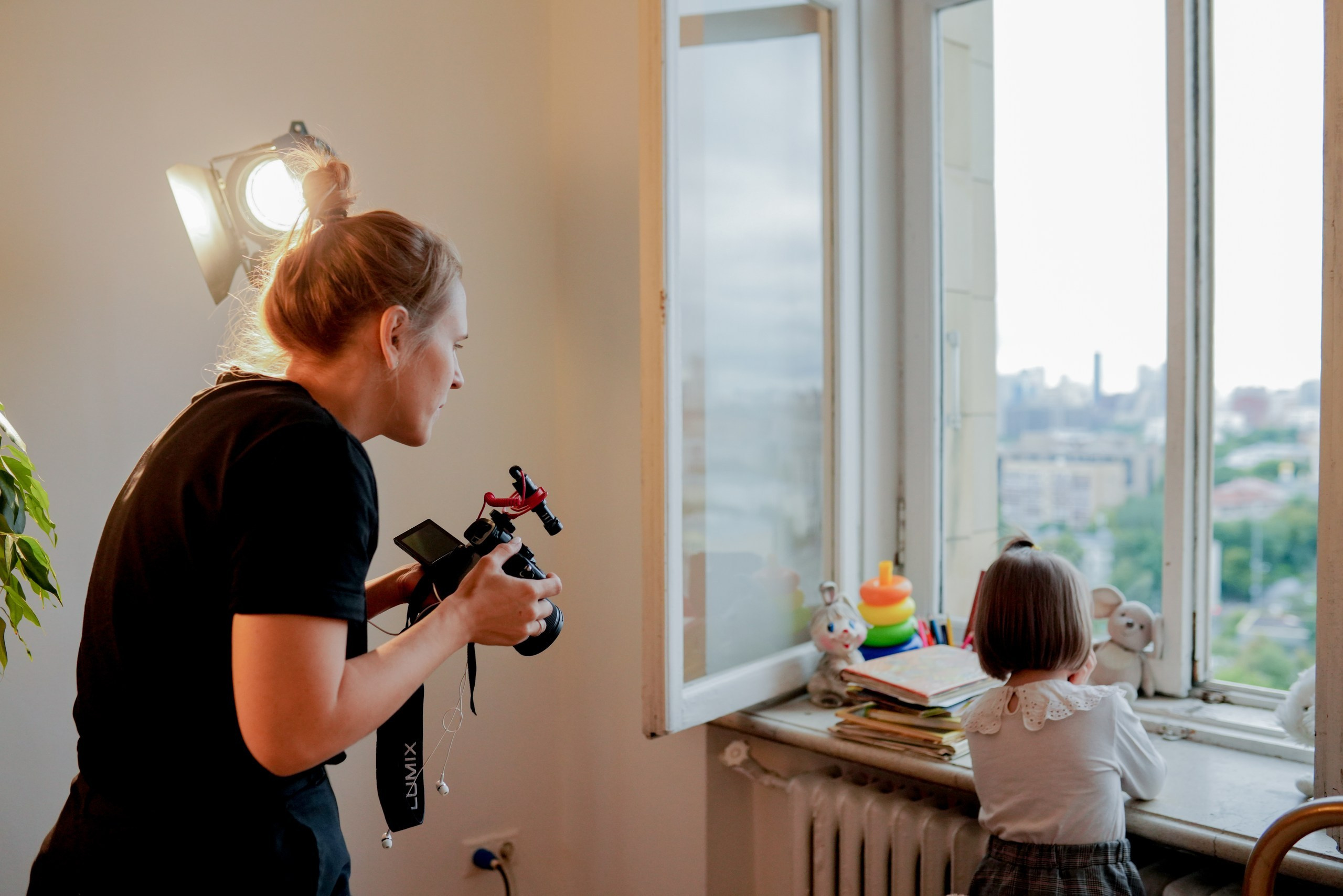 Бэкстейдж со съемок фильма. Семейный фотограф в Москве Лилия Лебедева