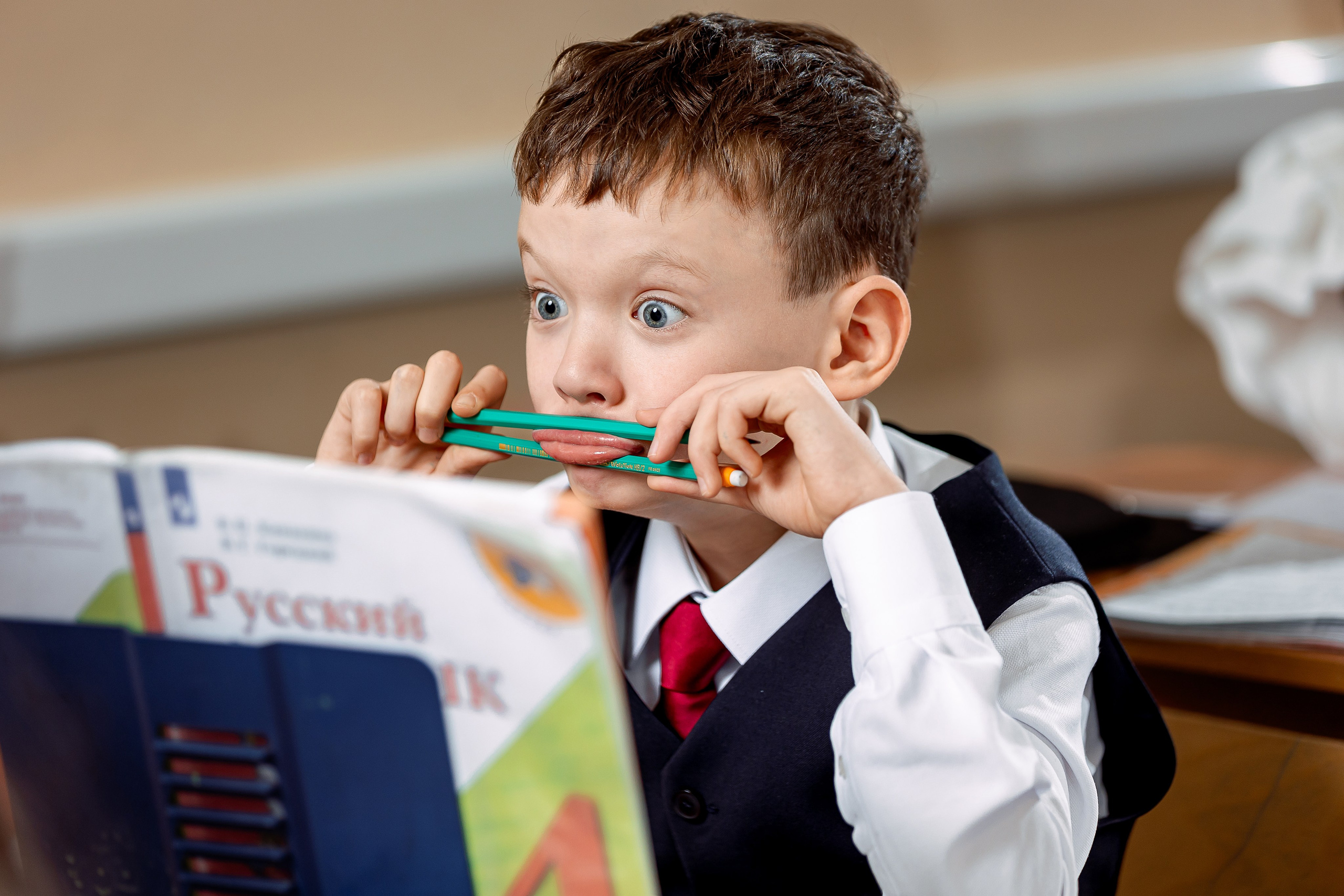 Репортаж на уроках. Семейный и детский фотограф Комина Елена, Власиха, Одинцово