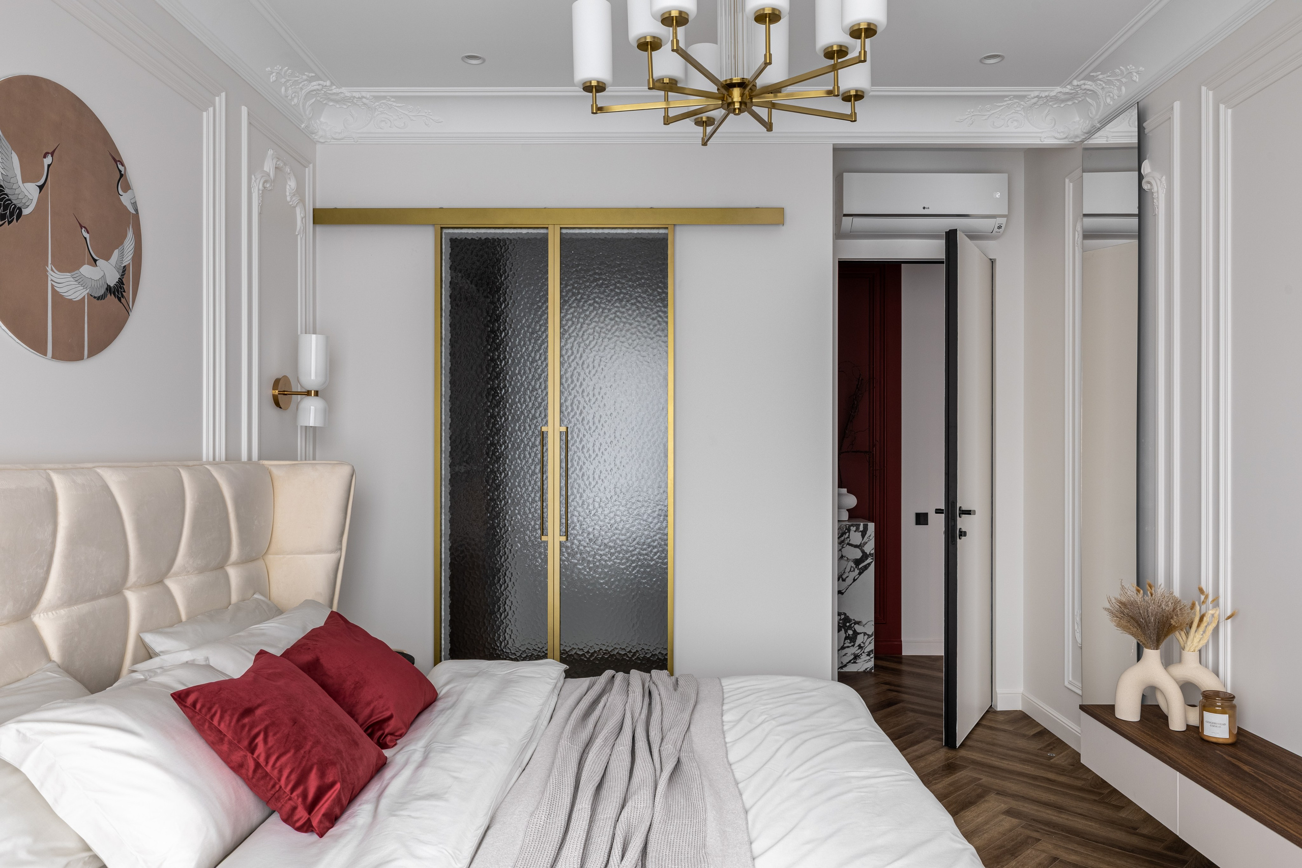 Неоклассика с винными акцентами. ЖК «Will Towers». Veselinskiy| Интерьерный фотограф | Москва