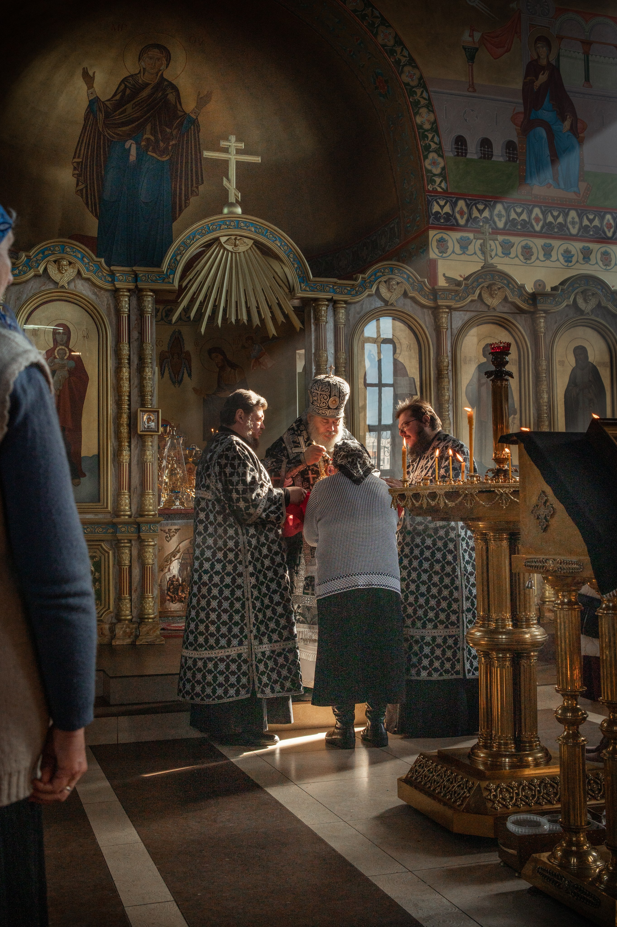 Преждеосвящение Даров. Храм Серафима Саровского. Церковный, семейный и репортажный фотограф Волгоград, Волжский