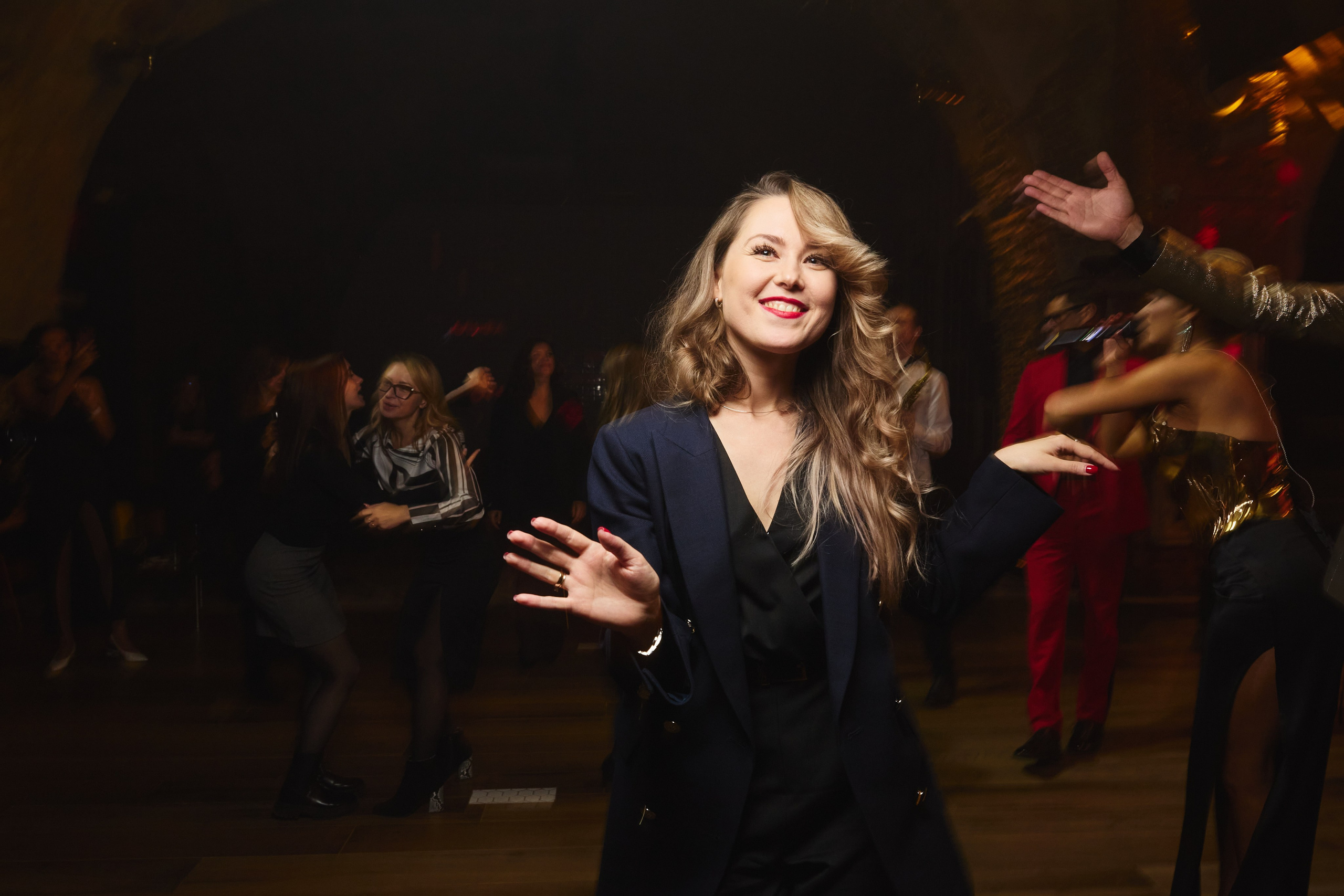 Вечеринка. Атмосферное фото.