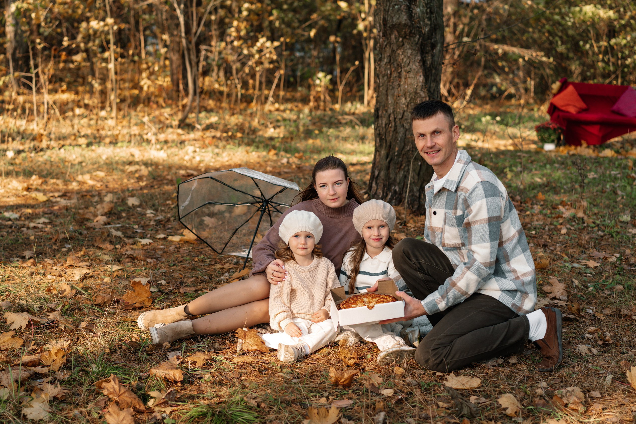 Осенняя фотосессия. Семейный фотограф Одинцово Москва Наталия Черенкова