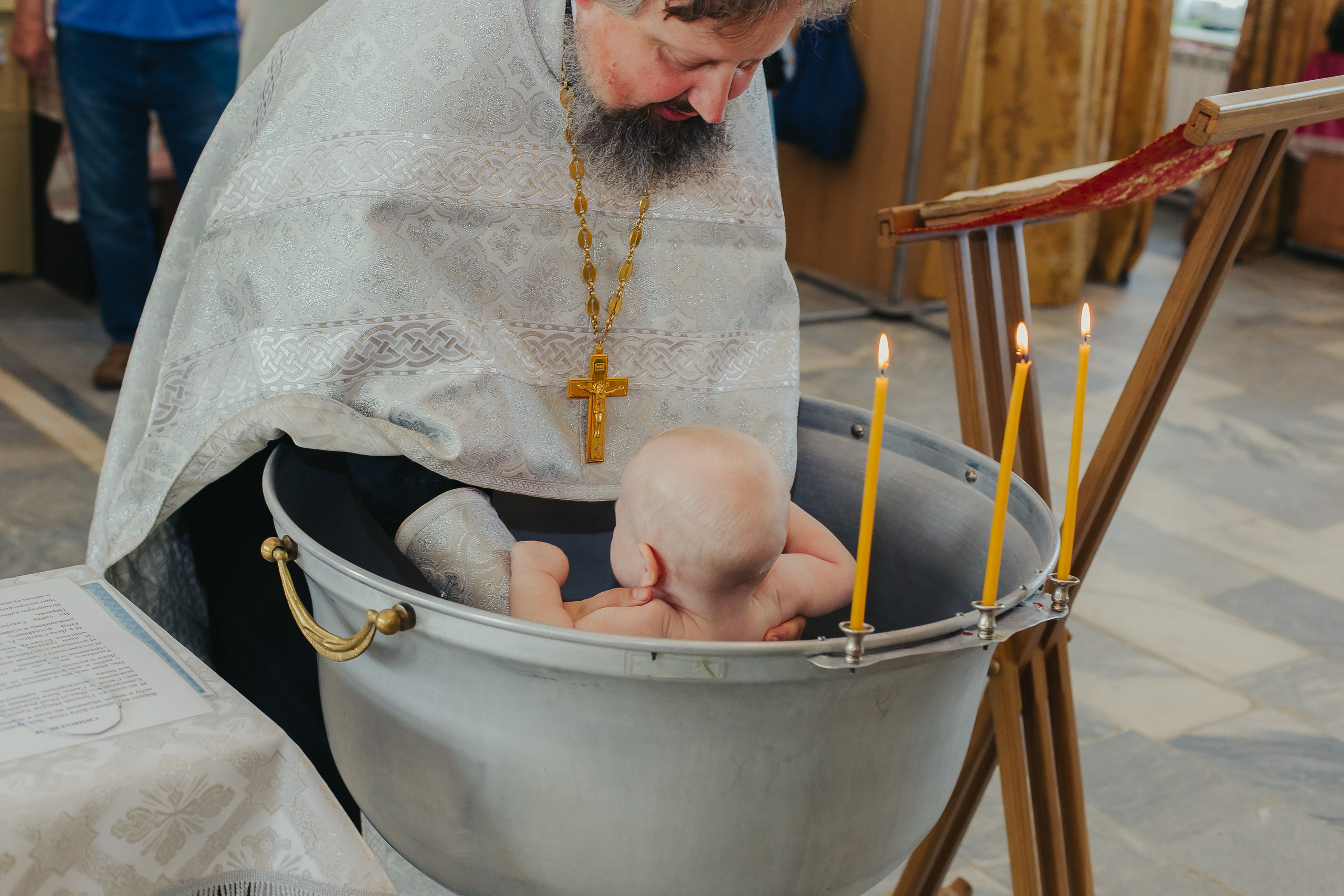 Фотосъемка Крещения в Сергиевом Посаде. Фотограф новорожденных и детский в Сергиевом Посаде Кругликова Юлия