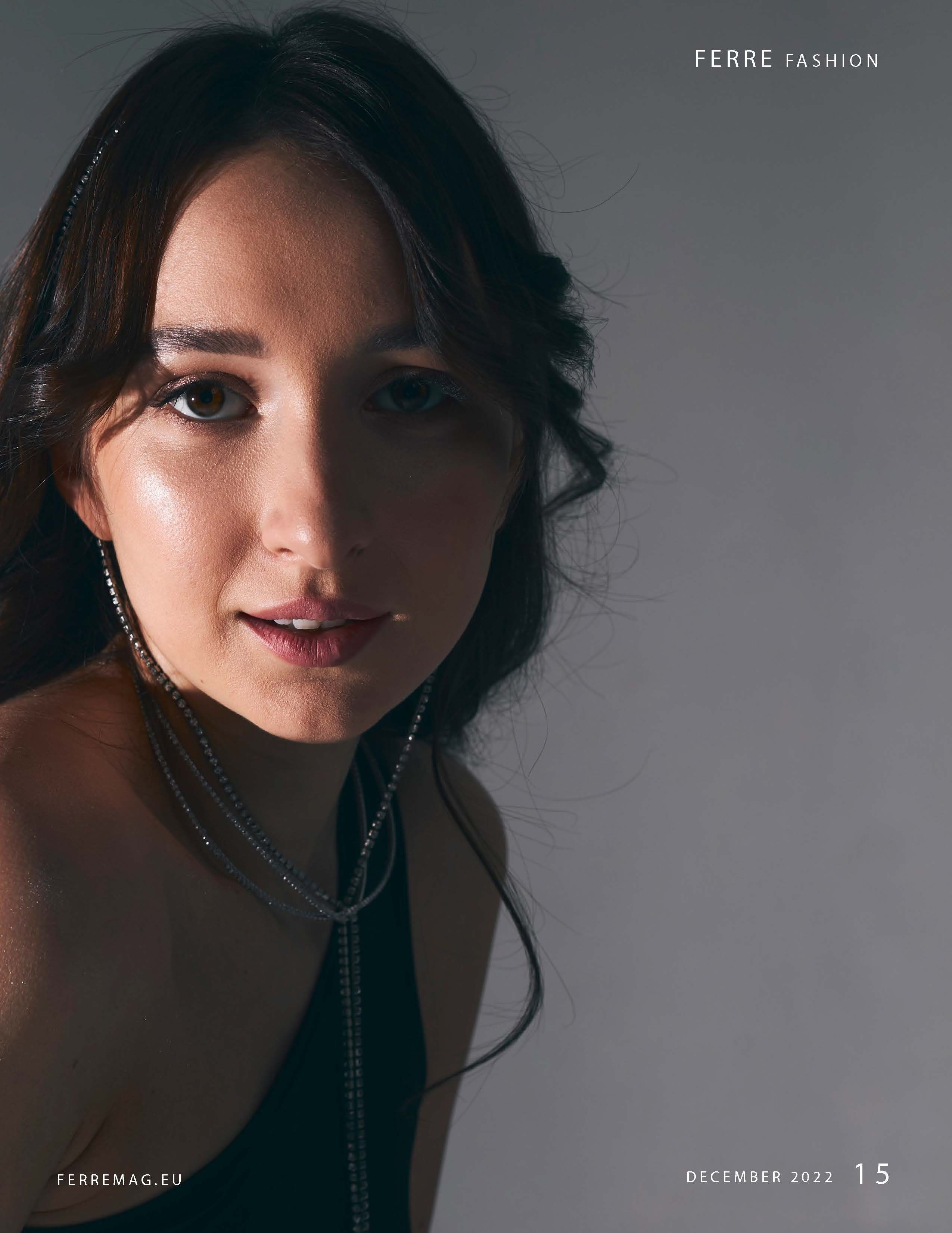 Новогодняя фотосессия в студии с диско-шаром. Анна Потявина. Фотограф Москва